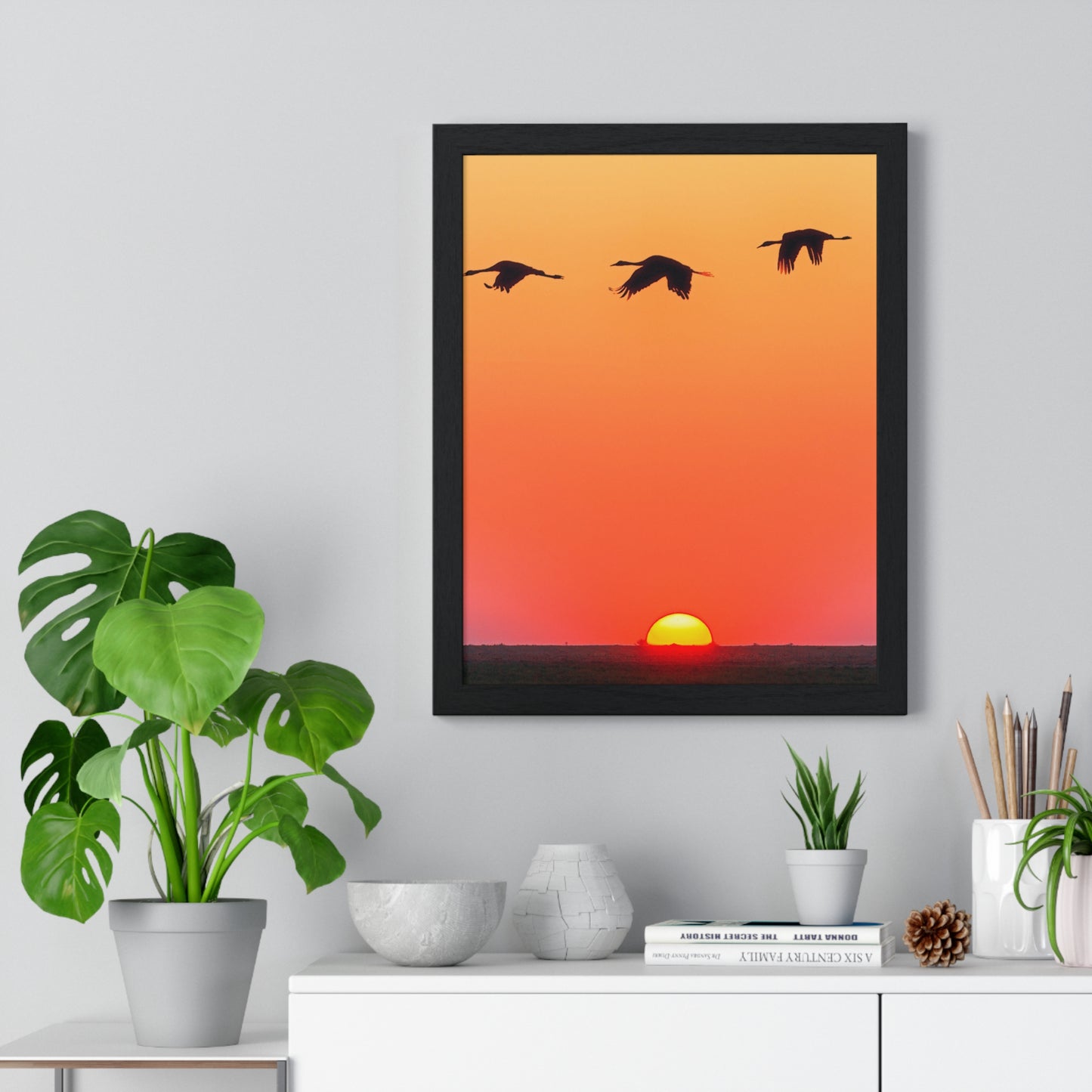 Vertical Framed Poster • Urlaubsmotiv