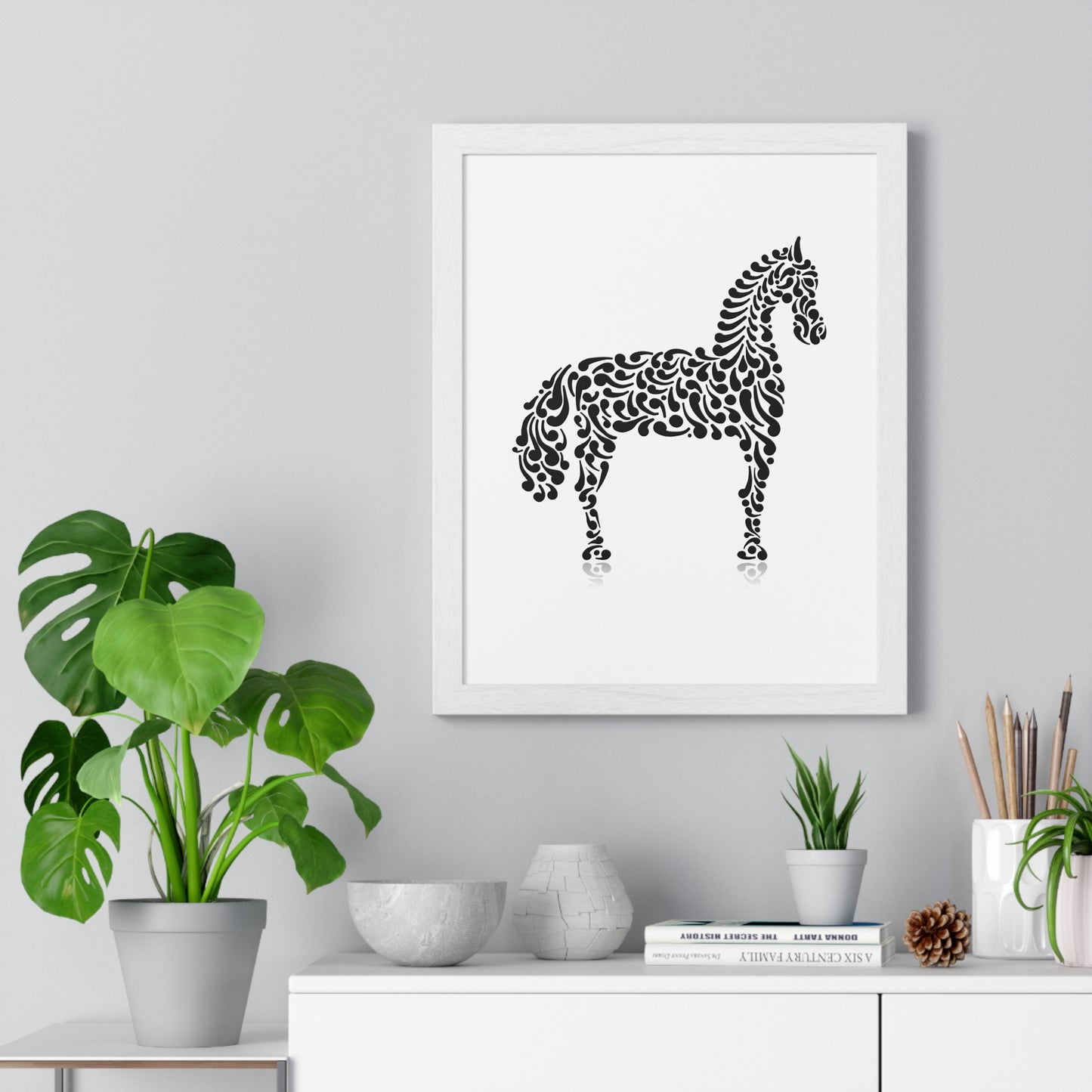 Vertical Framed Poster