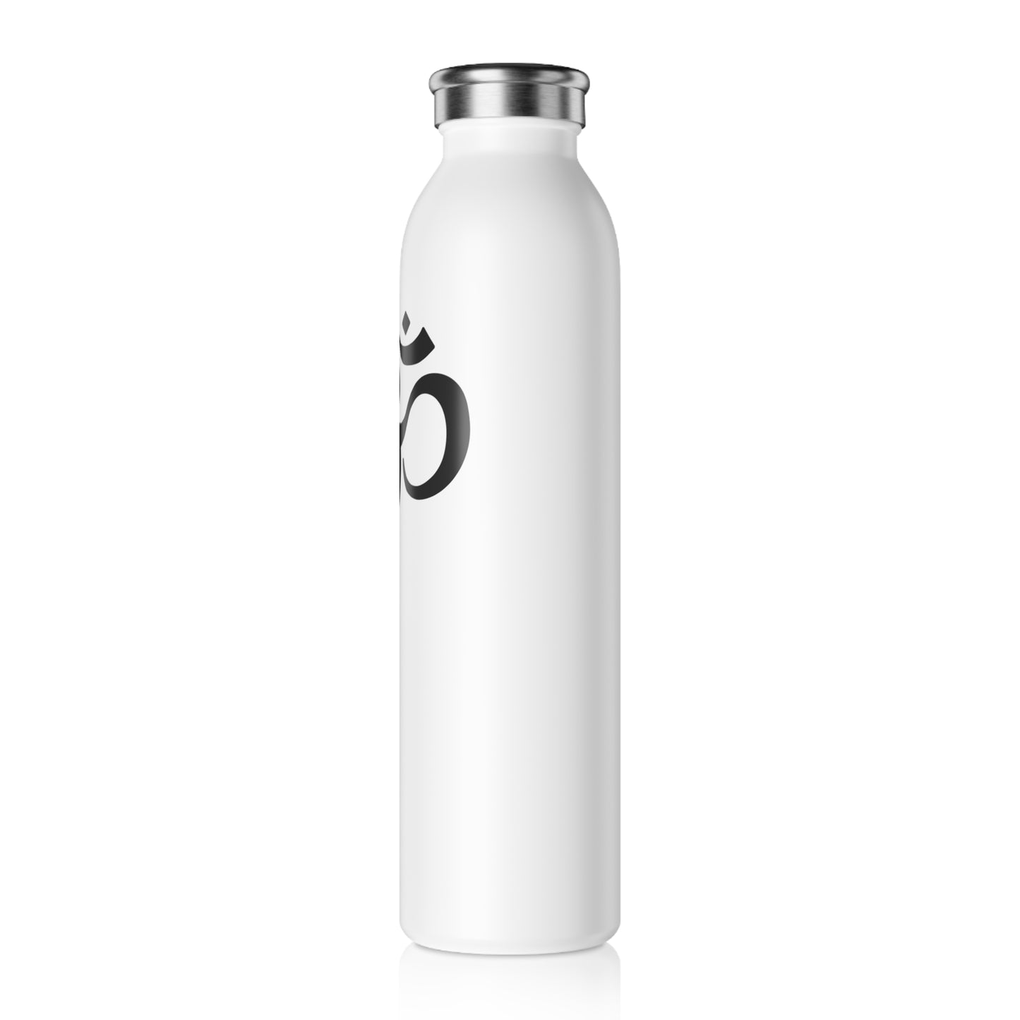 OM-Zeichen Ohm Symbol • Spirituelles Design • Edelstahl Thermosflasche SLIM • 600 ml