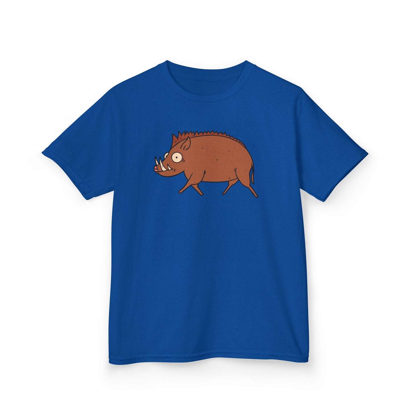 WILDSCHWEIN WALDTIER COMIC NIEDLICH SÜß • Kinder Oversize T-Shirt für Mädchen & Jungen (7–16 Jahre) • BIO Baumwolle 🌿