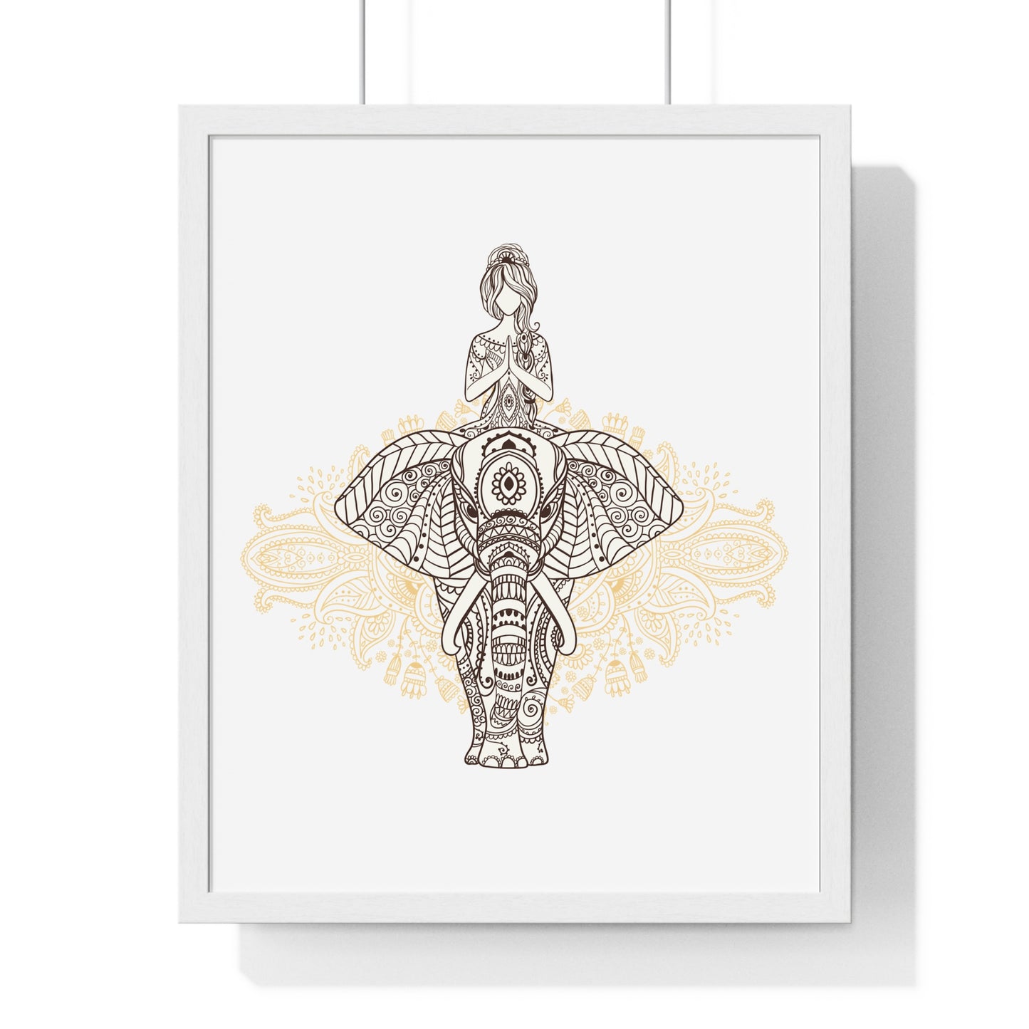 Vertical Framed Poster