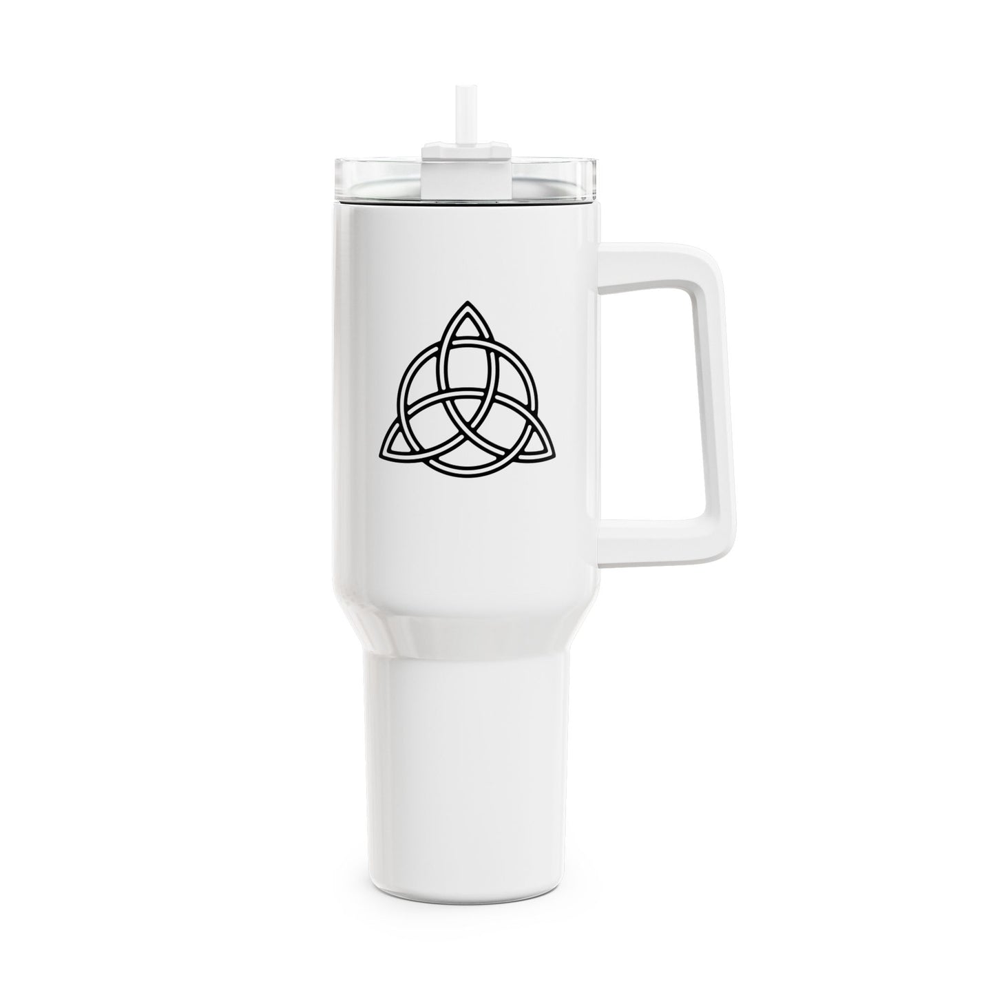 TRIQUETRA KELTISCHER KNOTEN • NORDISCHES WIKINGER ZEICHEN • Tumbler XXL Reisebecher 1,2L - YOGA SANTA