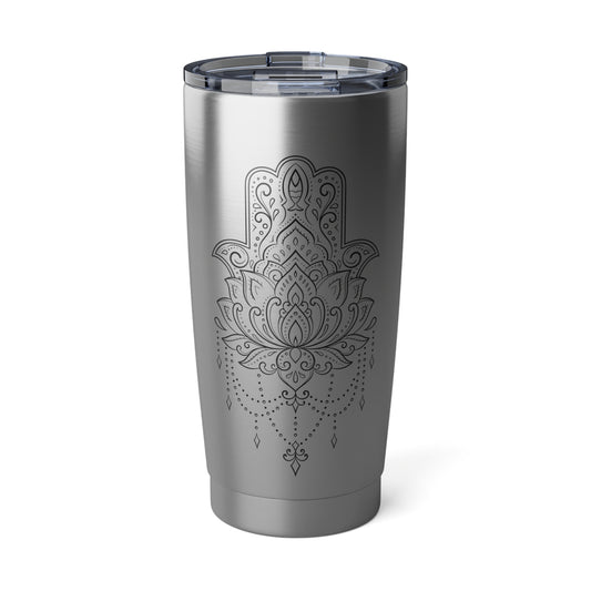 FATIMAS HAND MANDALA DEZENTES DESIGN• Thermo-Reisebecher XL • 590 ml • Tumbler Vagabond