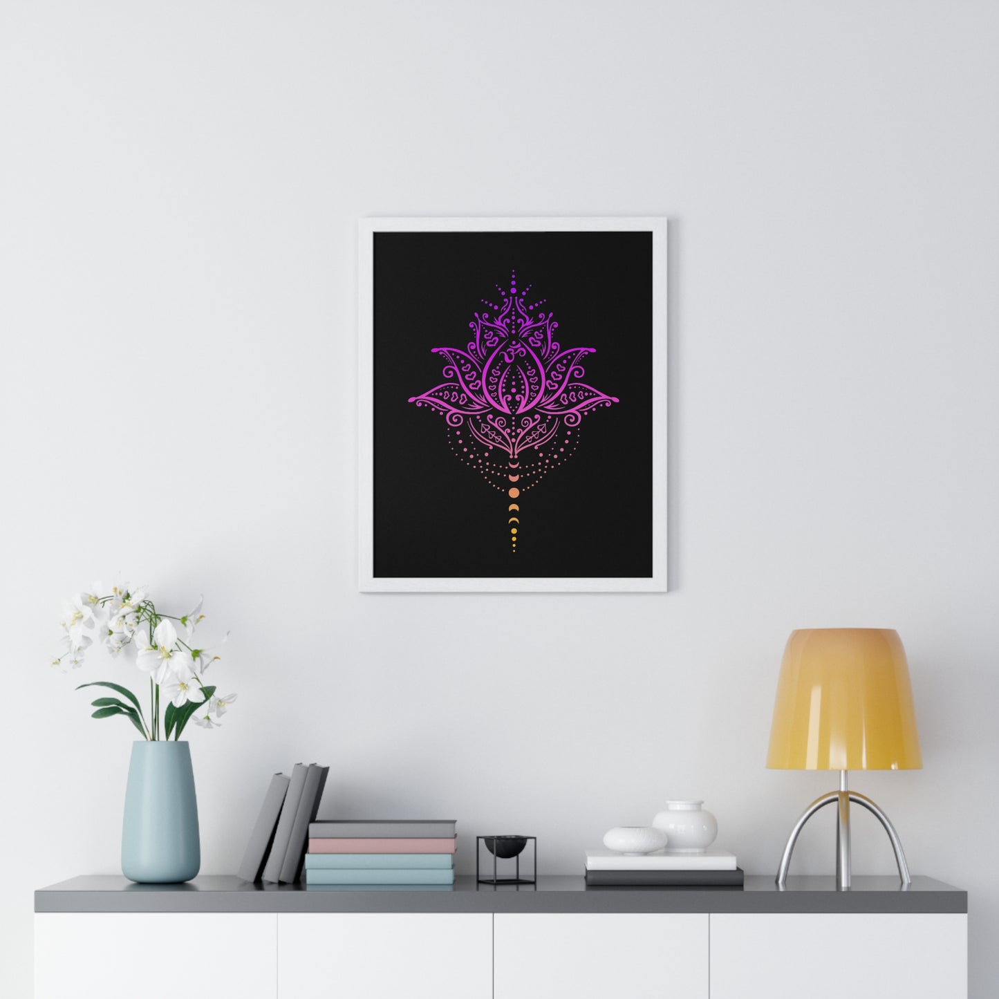 Vertical Framed Poster