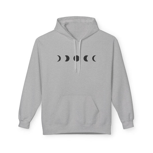 MONDPHASEN ZEICHNUNG • Kuschelweicher Hoodie für Damen & Herren • Baumwolle 🌿
