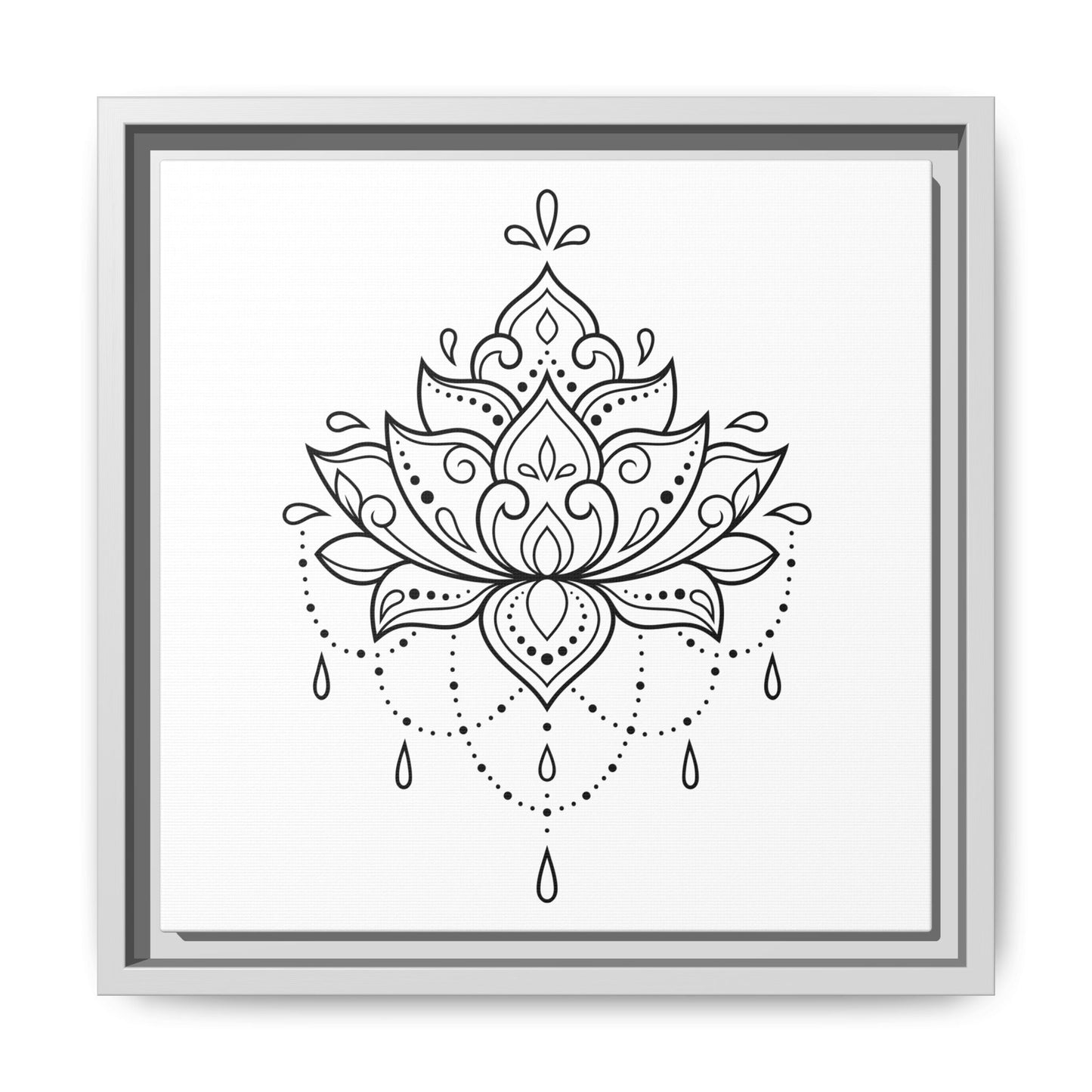 Matte Canvas, Framed (Multi-color)