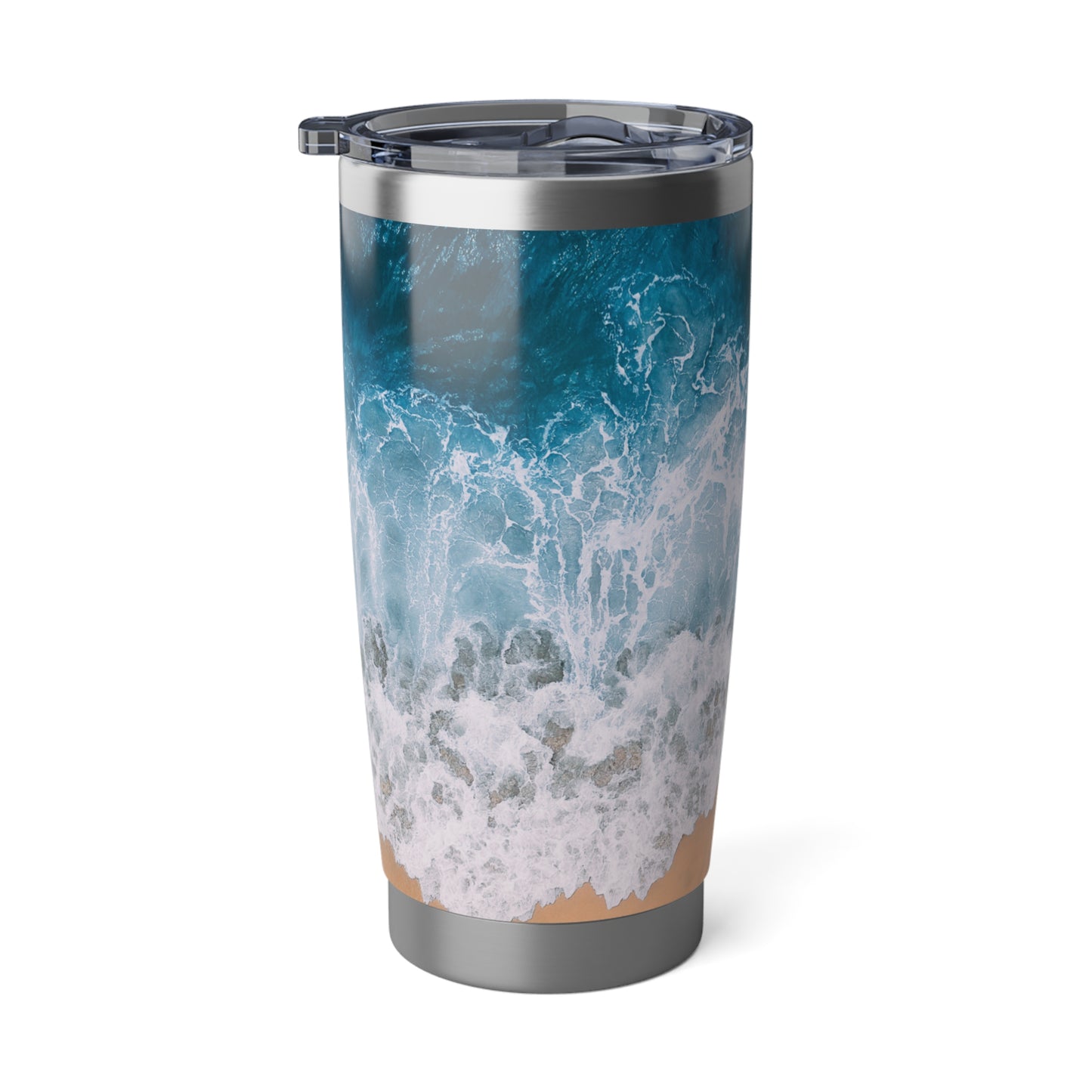 MEER STRAND SOMMERURLAUB • Thermo-Reisebecher XL • 590 ml • Tumbler Vagabond