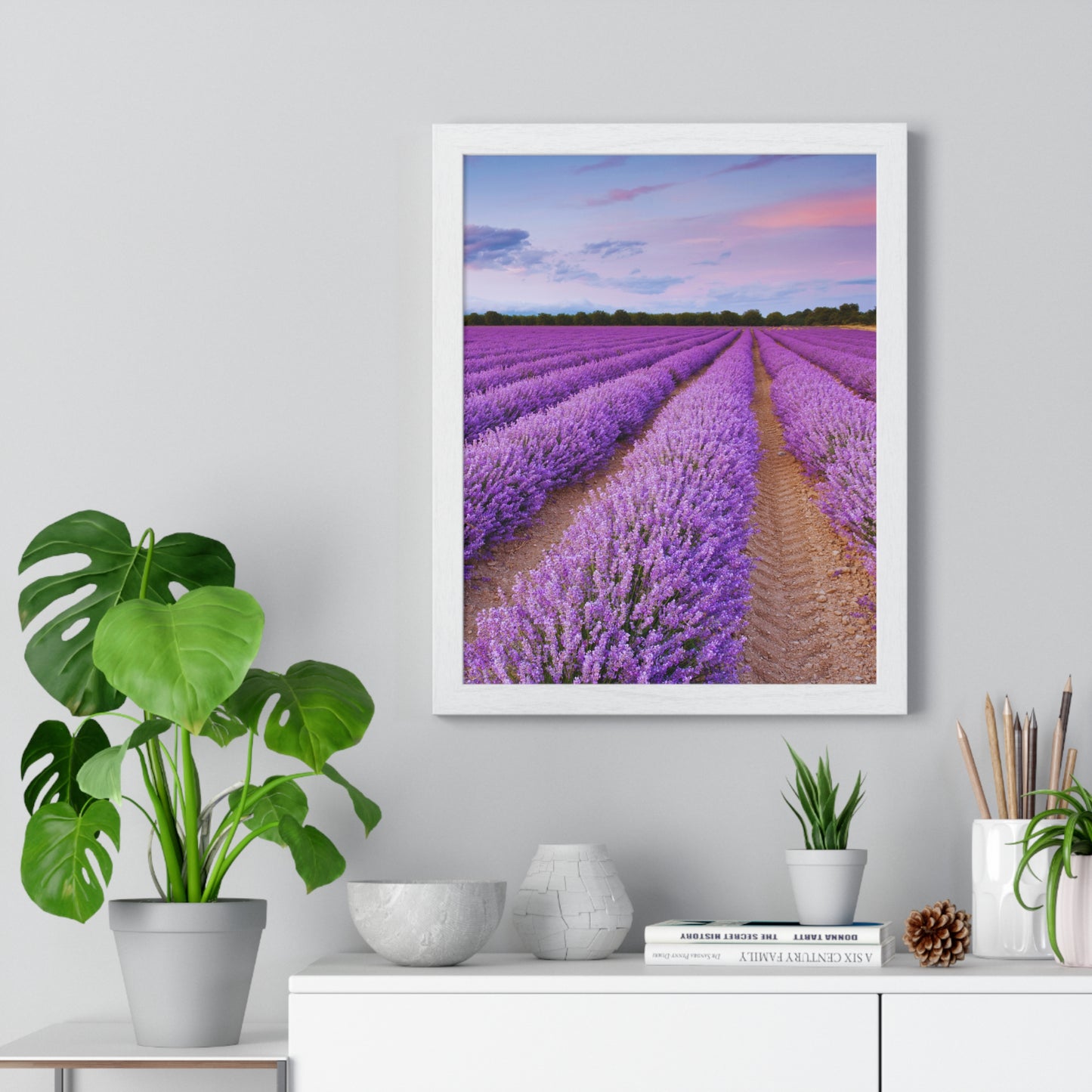 Vertical Framed Poster  • Provence Camargue Urlaubsmotiv