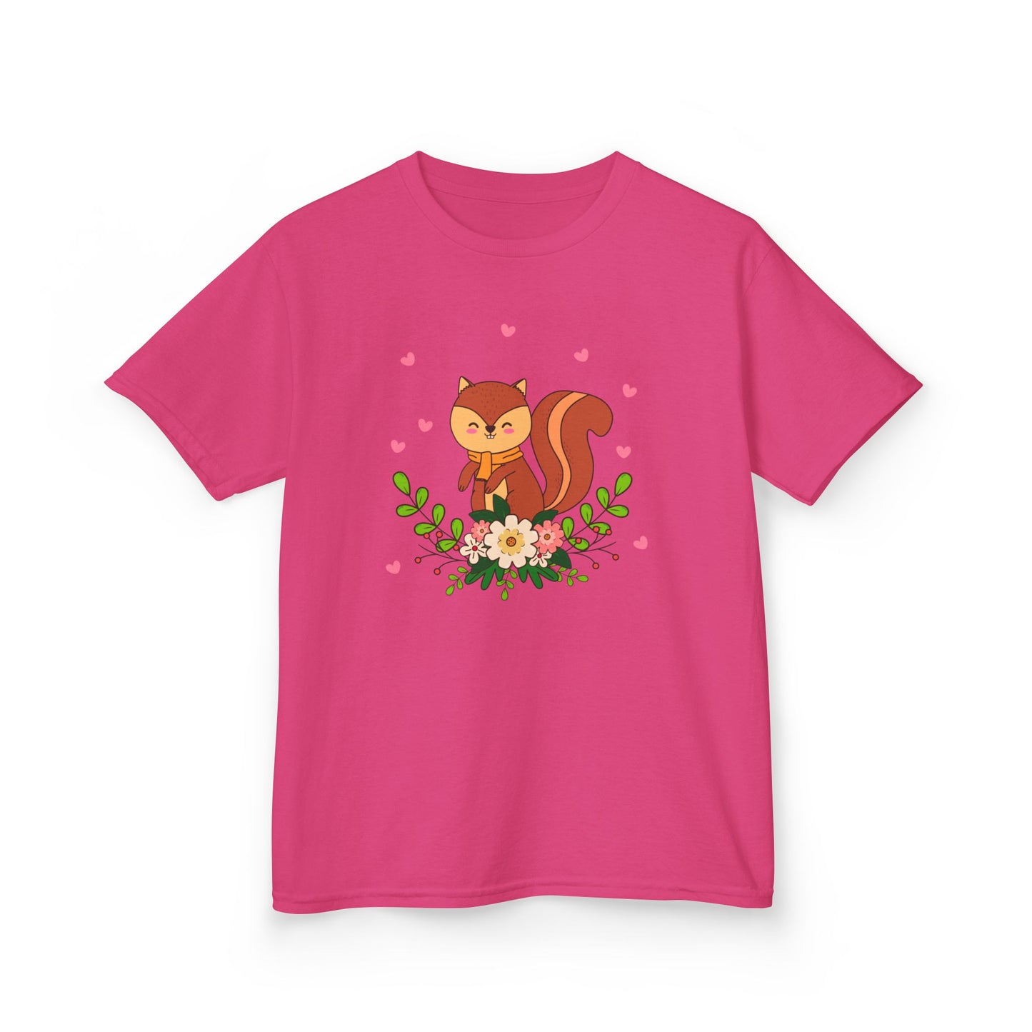 EICHHÖRNCHEN - WALTIER HERZEN NIEDLICH • Kinder Oversize T-Shirt für Mädchen & Jungen (7–16 Jahre) • BIO Baumwolle 🌿