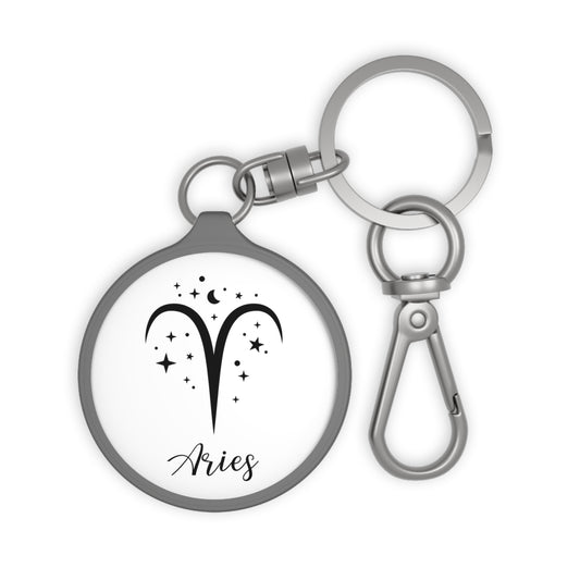 WIDDER SYMBOL ARIES STERNZEICHEN Tierkreiszeichen Sterne • Edler Luxus Schlüsselanhänger mit Karabiner für Frauen & Männer