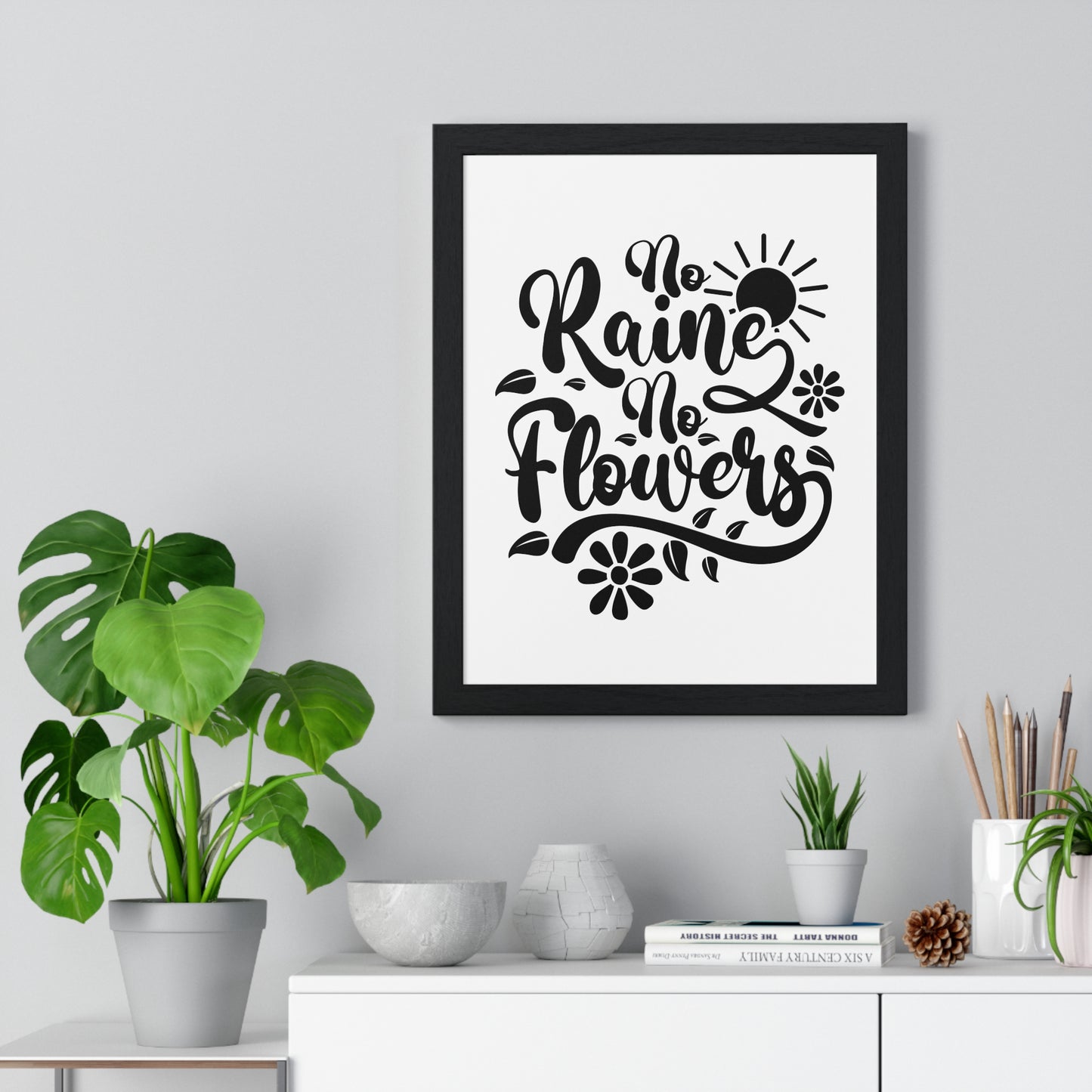 Vertical Framed Poster