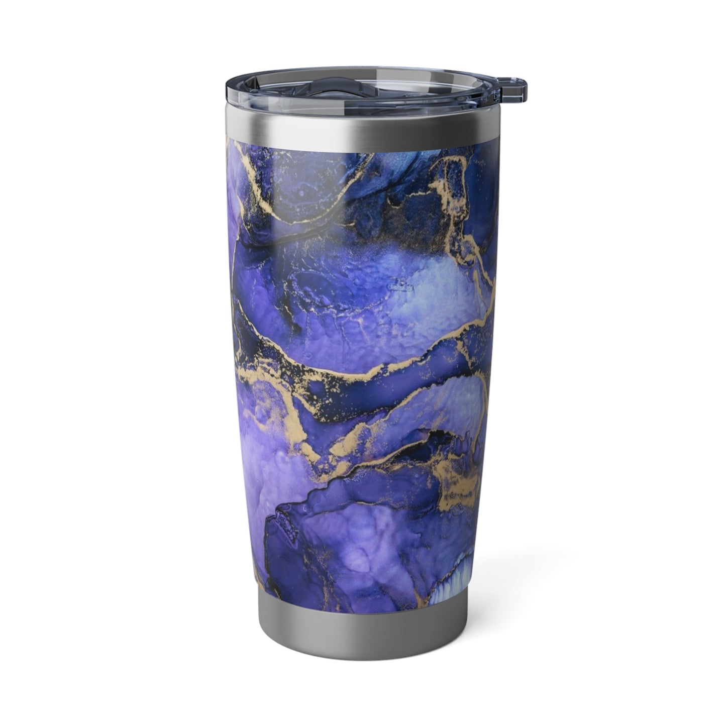 MARMOR VIOLET GOLDENE ADERN • Thermo-Reisebecher XL • 590 ml • Tumbler Vagabond
