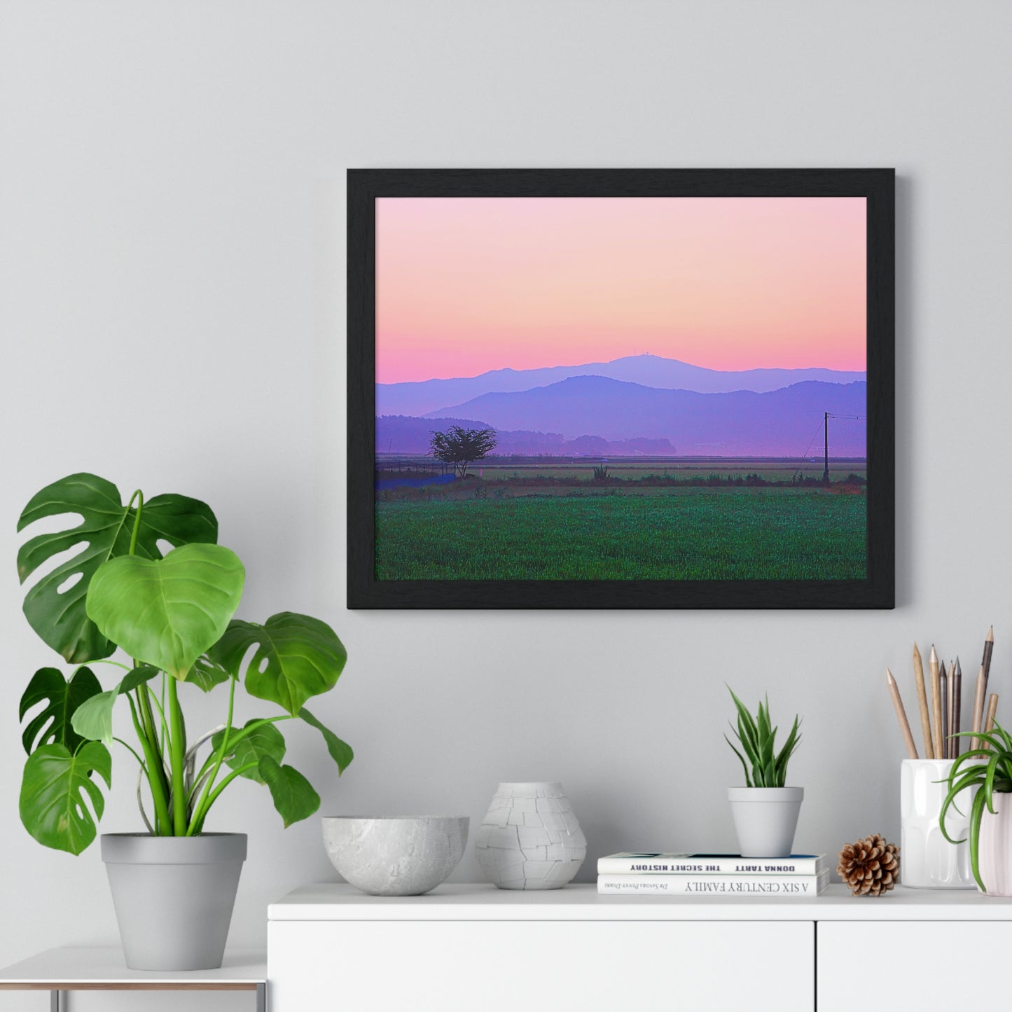 Horizontal Framed Poster • Urlaubsmotiv