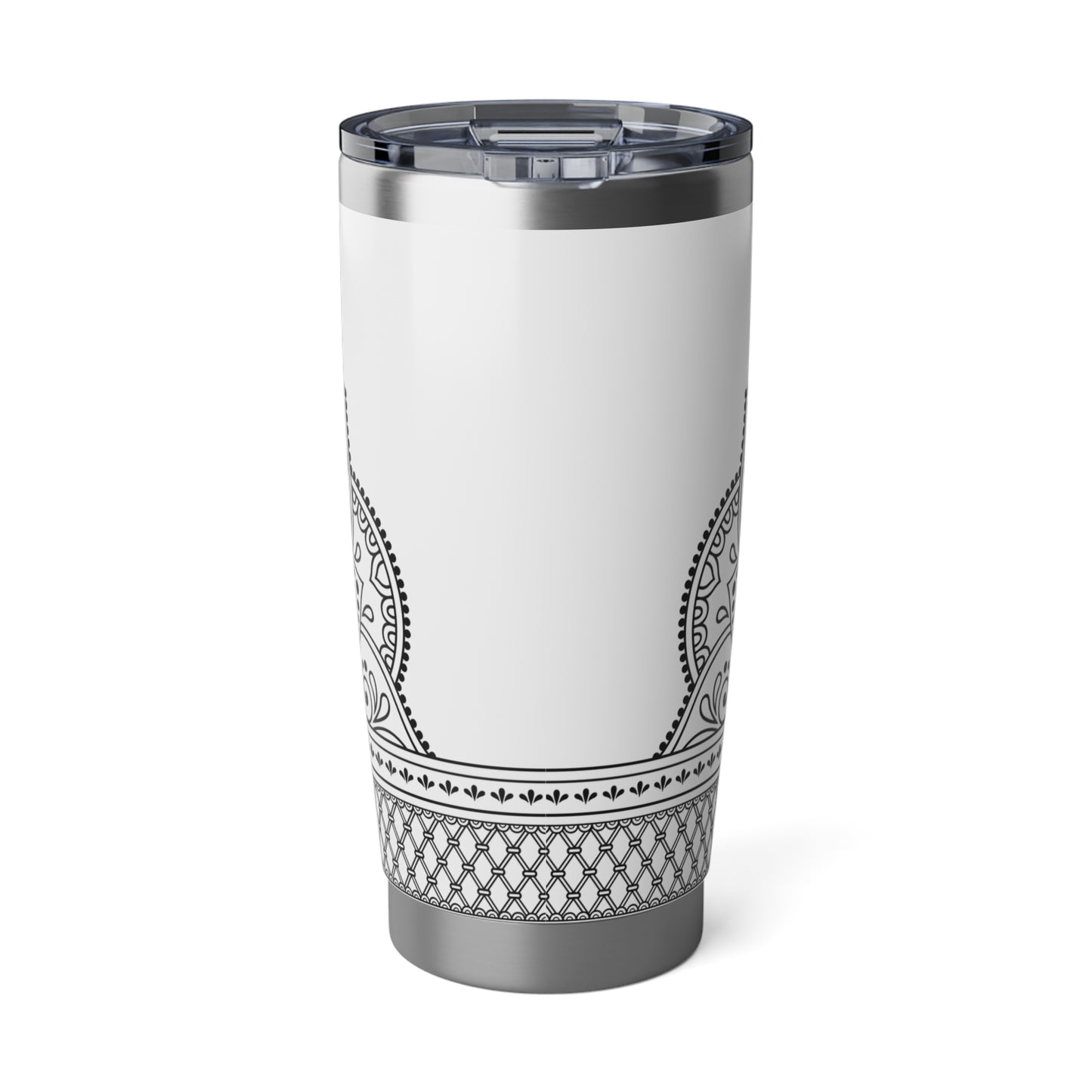 LOTUSBLÜTE ORNAMENT LOTUSBLUME • Thermo-Reisebecher XL • 590 ml • Tumbler Vagabond