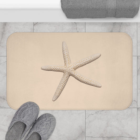SEESTERN SANDSTRAND • Badvorleger / Fussmatte / Badteppich EXTRA Weich • 43 x 61 cm & 53 x 86 cm