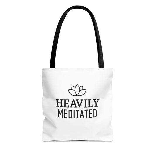HEAVILY MEDITATED • Henkel Tragetasche • Extra Robust - YOGA SANTA