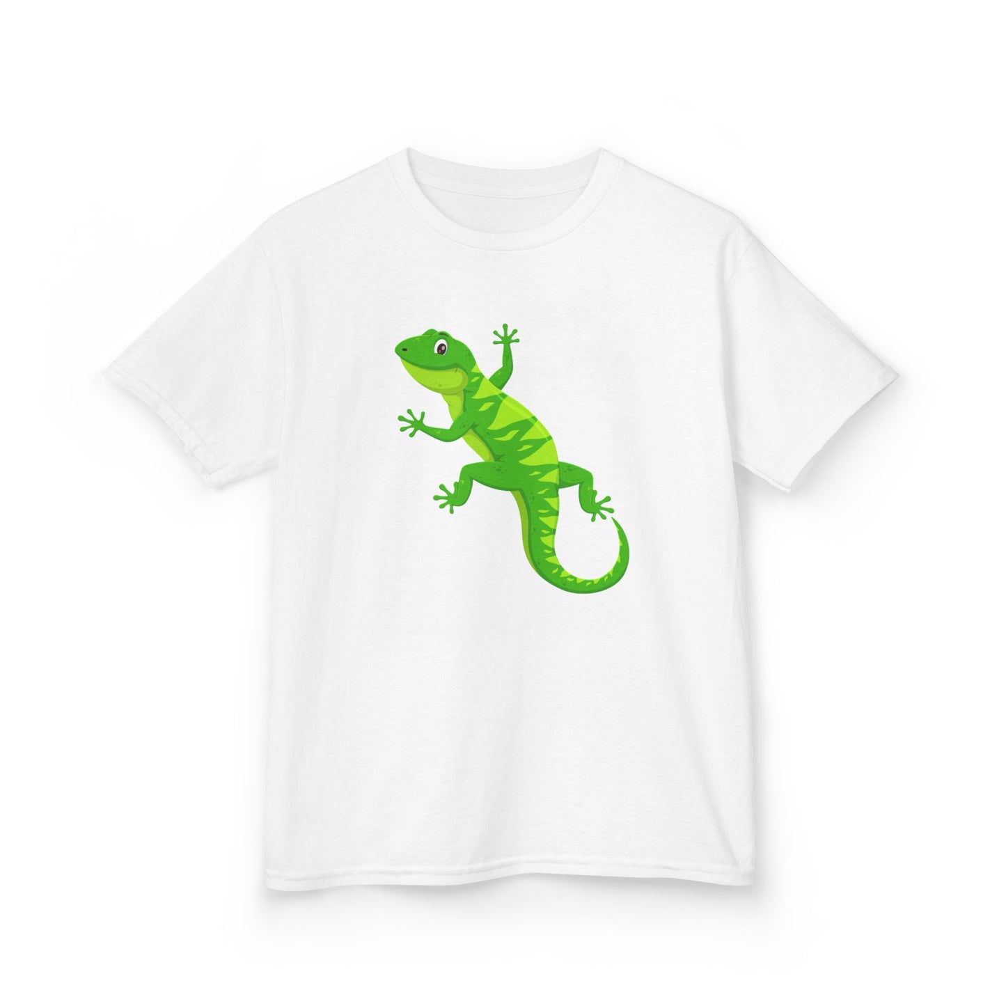 GECKO EIDECHSE LUSTIG NIEDLICH SÜß • Kinder Oversize T-Shirt für Mädchen & Jungen (7–16 Jahre) • BIO Baumwolle 🌿