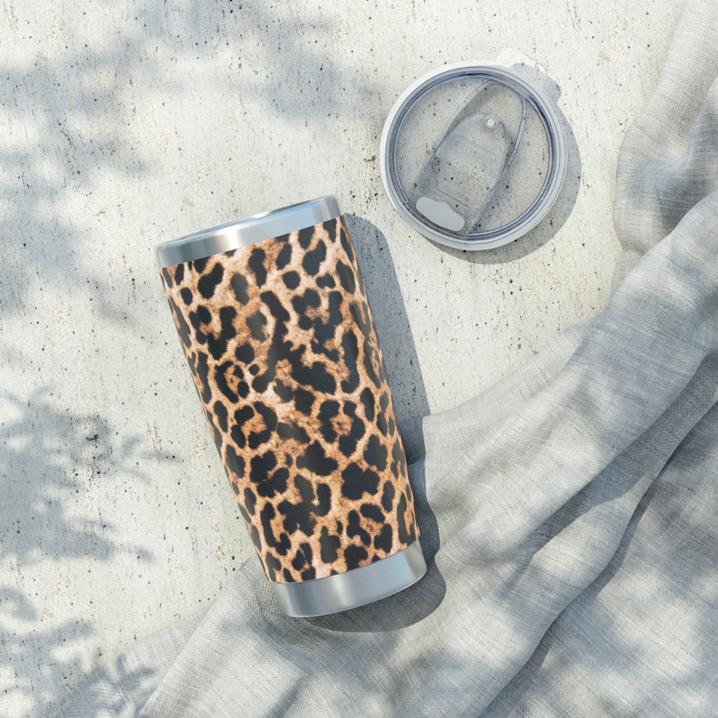 LEOPARDEN MUSTER LEO ANIMALPRINT • Thermo-Reisebecher XL • 590 ml • Tumbler Vagabond