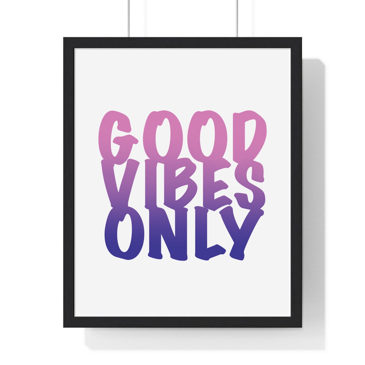 Vertical Framed Poster