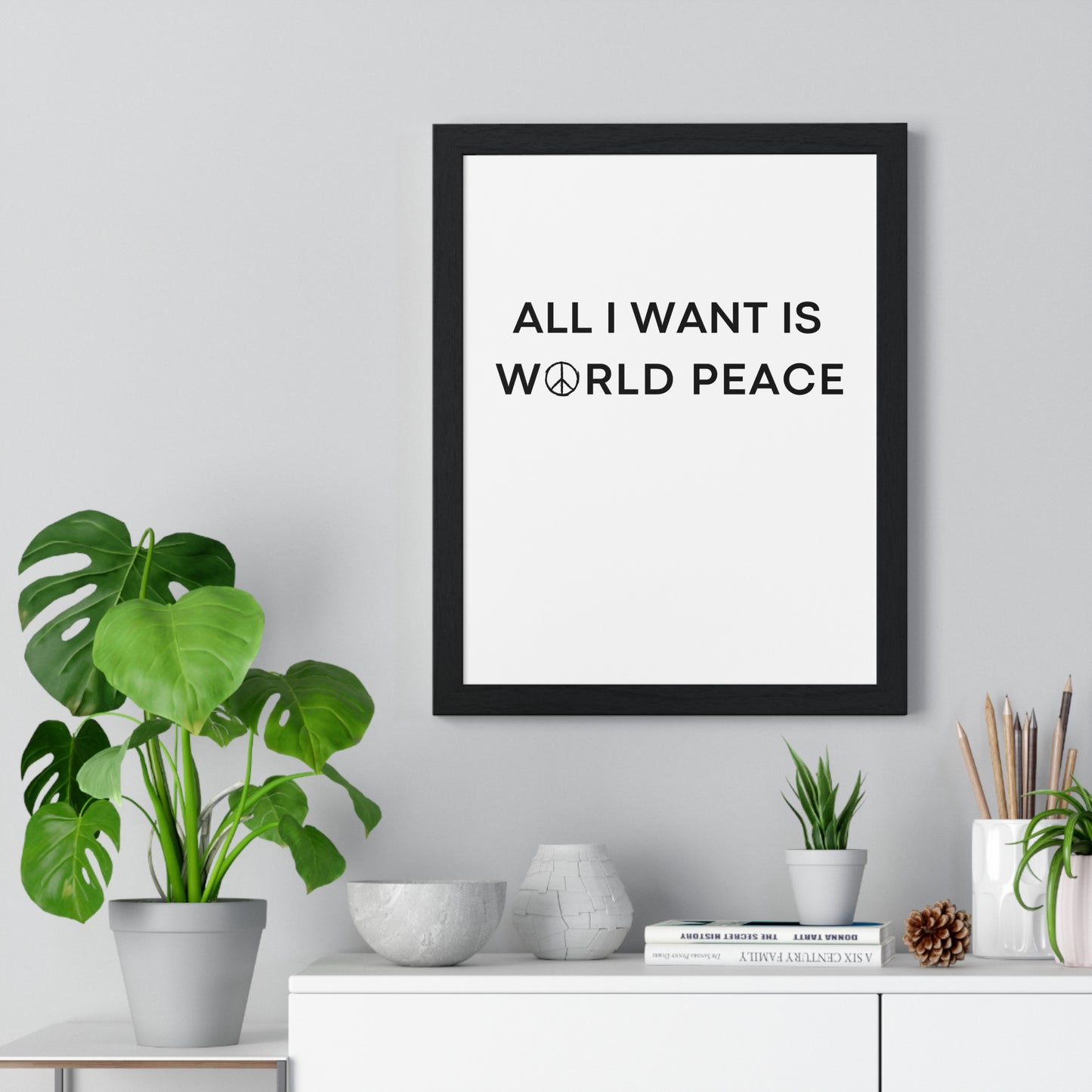 Vertical Framed Poster