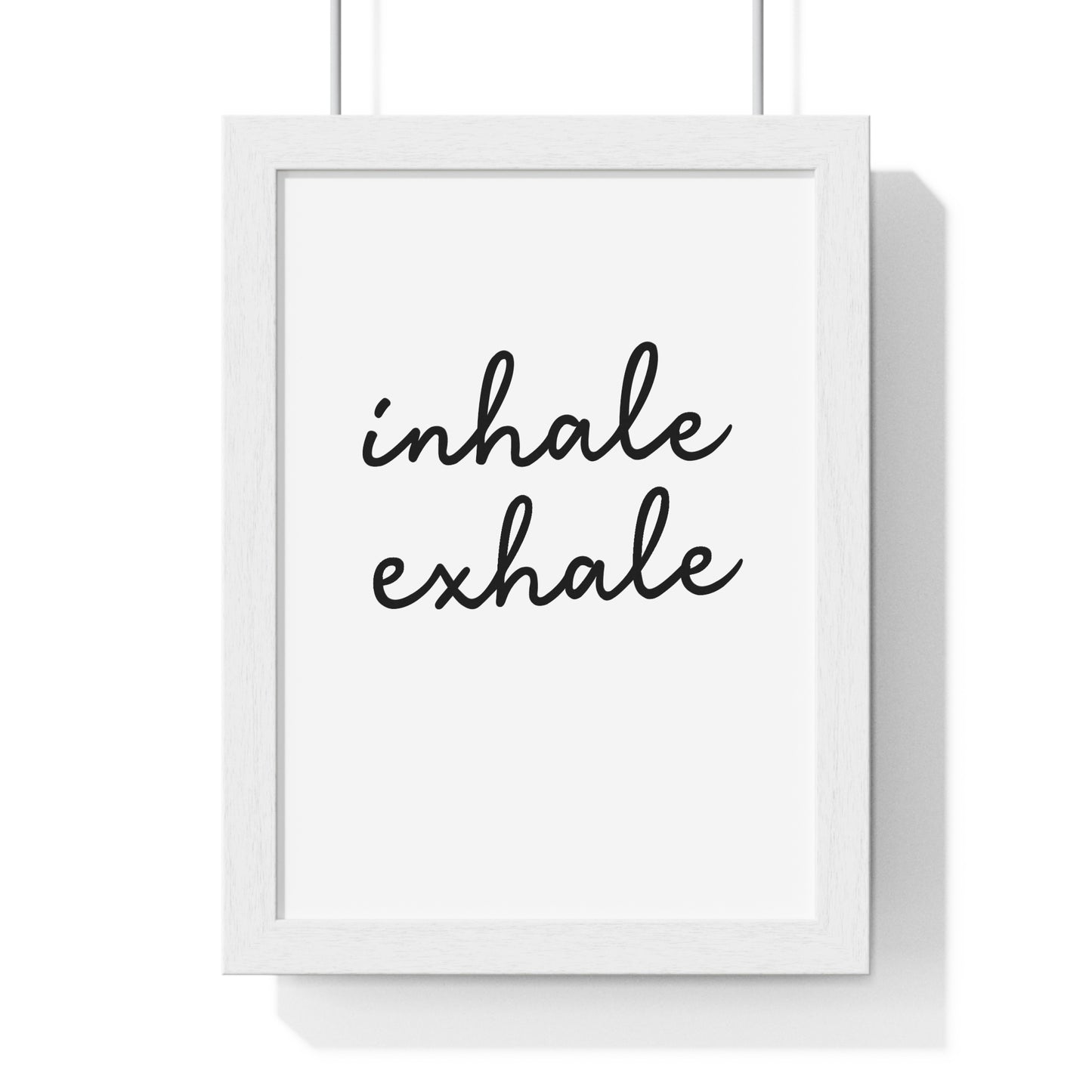 Vertical Framed Poster