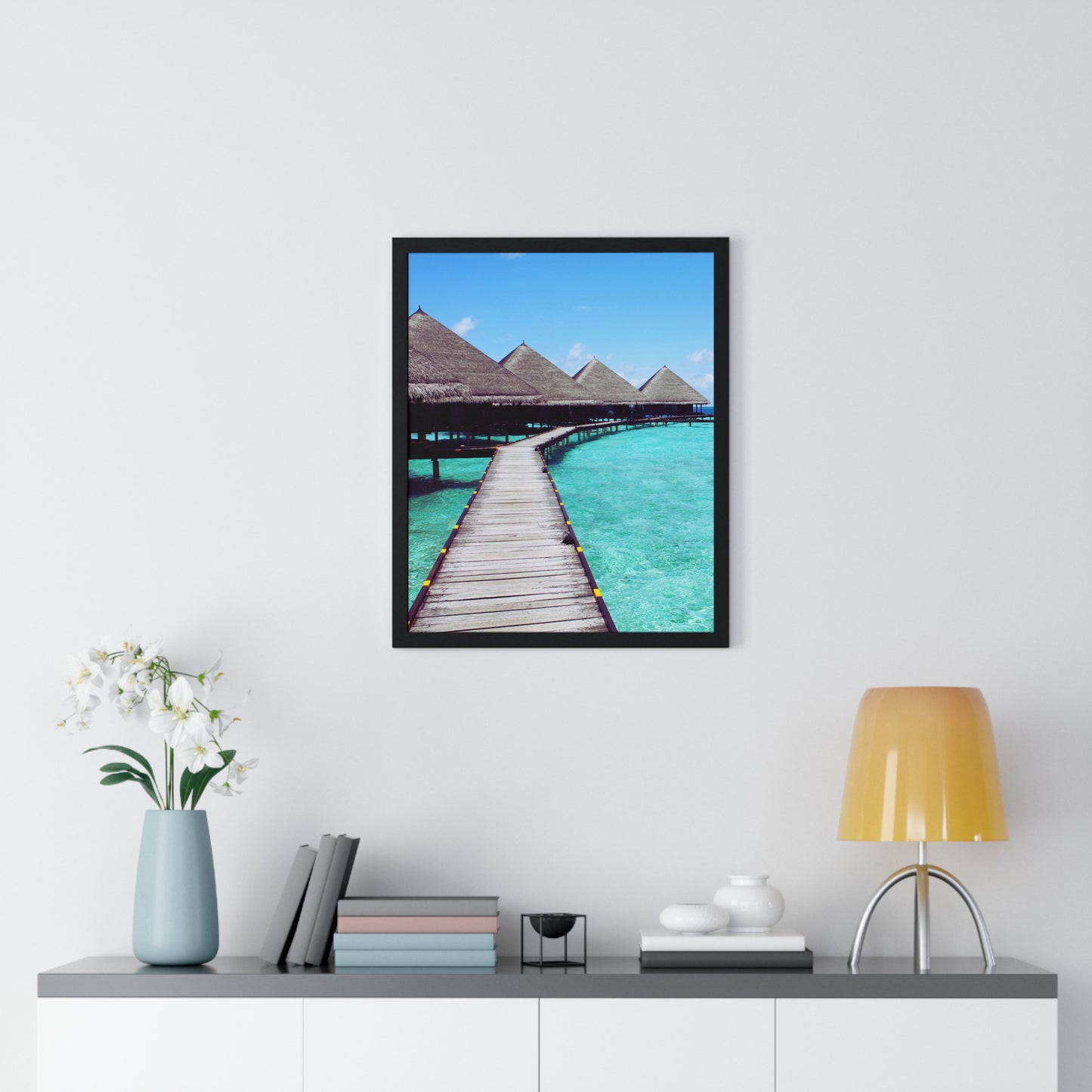 Vertical Framed Poster  • Urlaubsmotiv