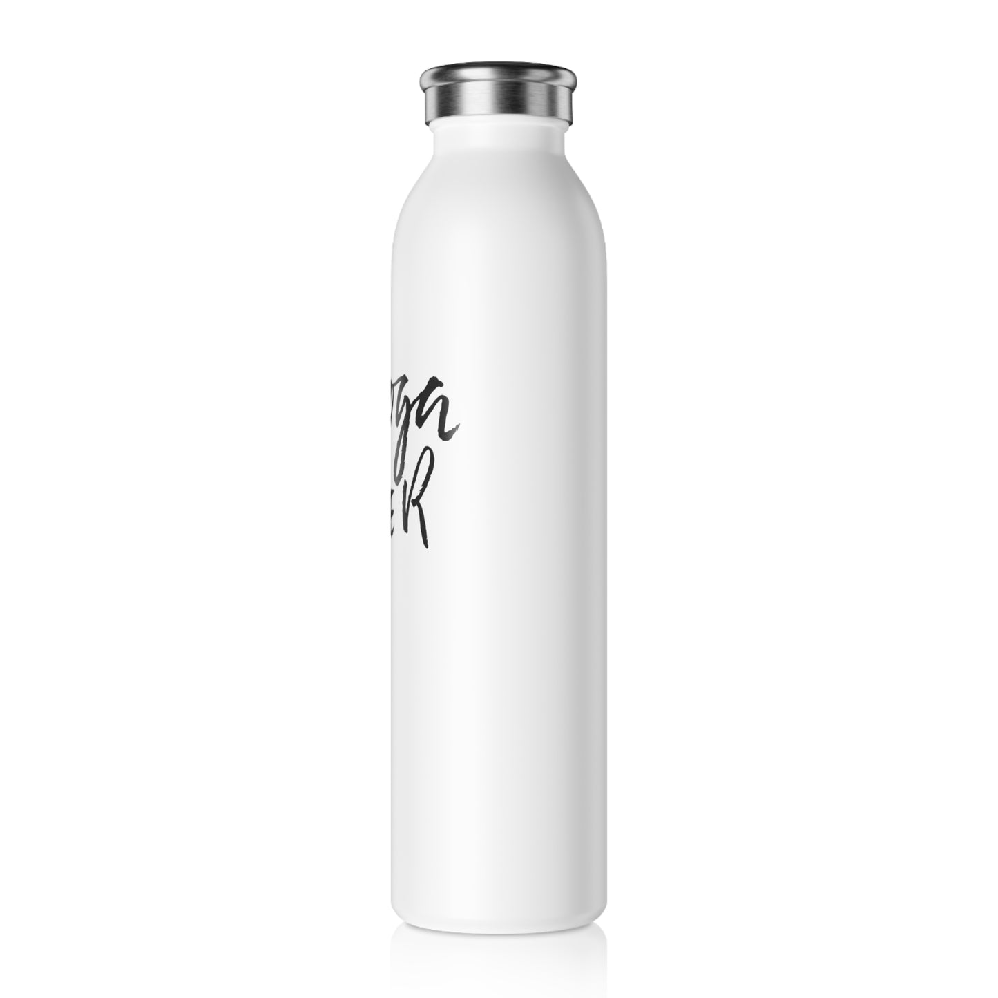 YOGA LOVER • YOGA LIEBHABER HOBBY • Edelstahl Thermosflasche SLIM • 600 ml
