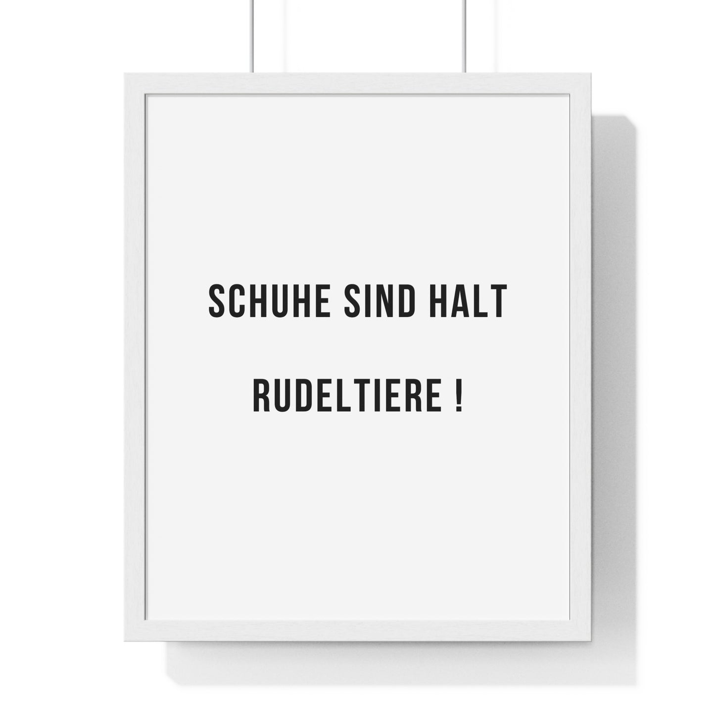 Vertical Framed Poster