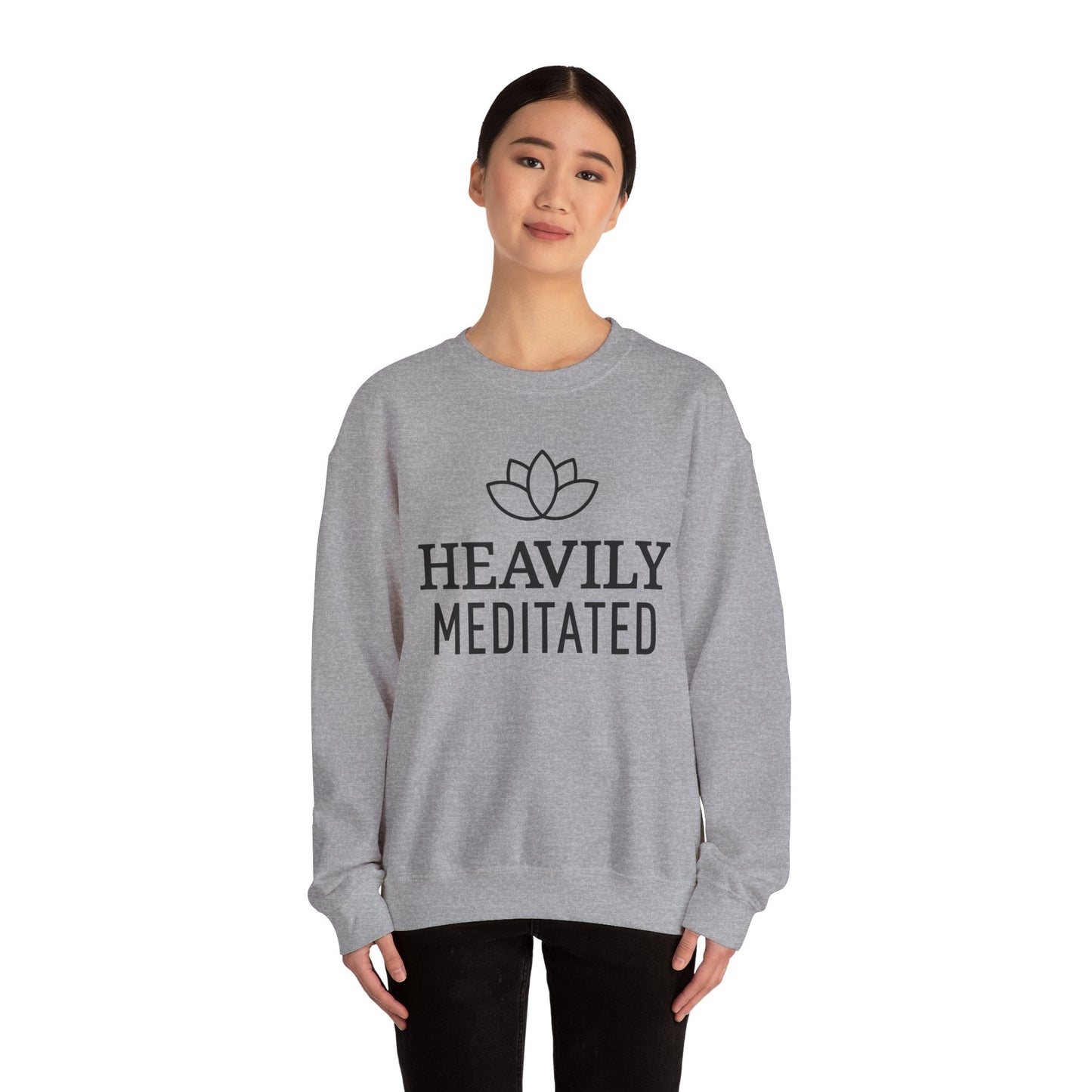 Unisex Heavy Blend™ Crewneck Sweatshirt - YOGA SANTA