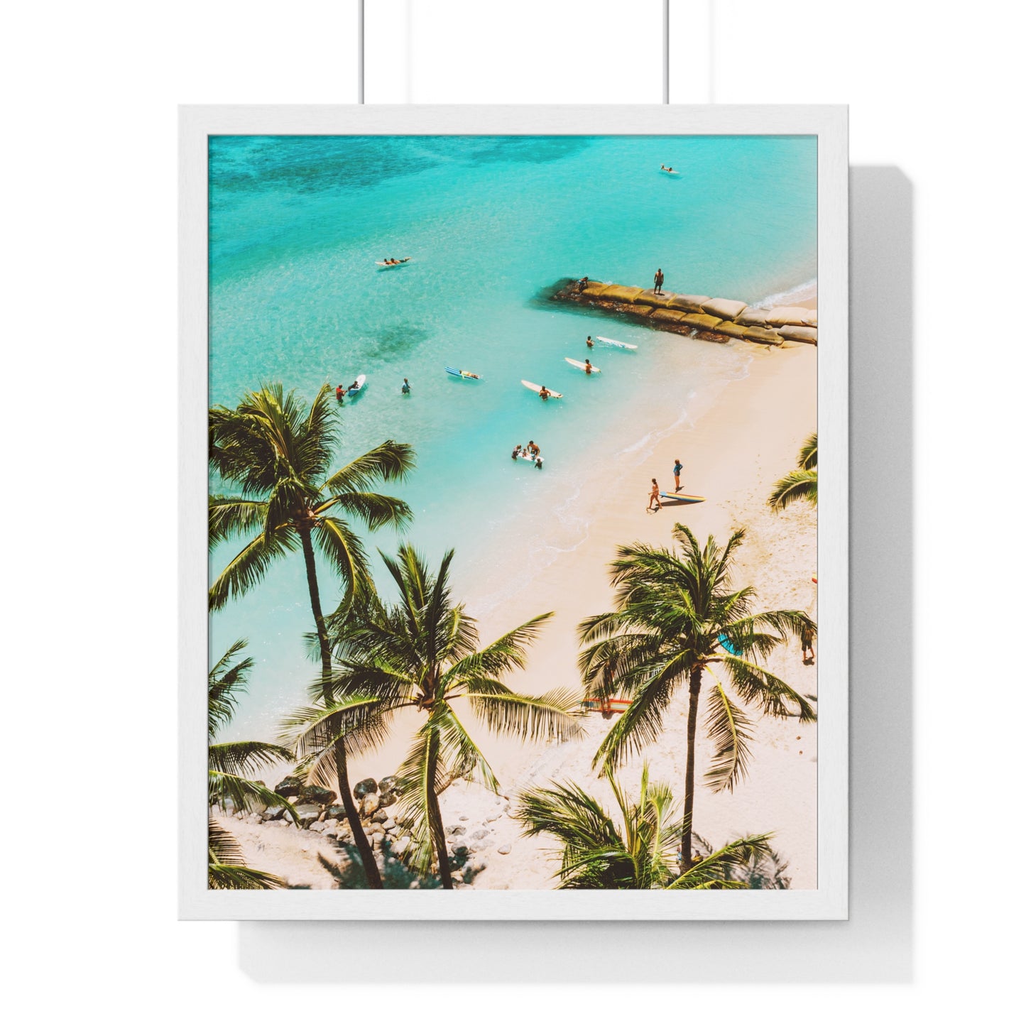 Vertical Framed Poster  • Urlaubsmotiv