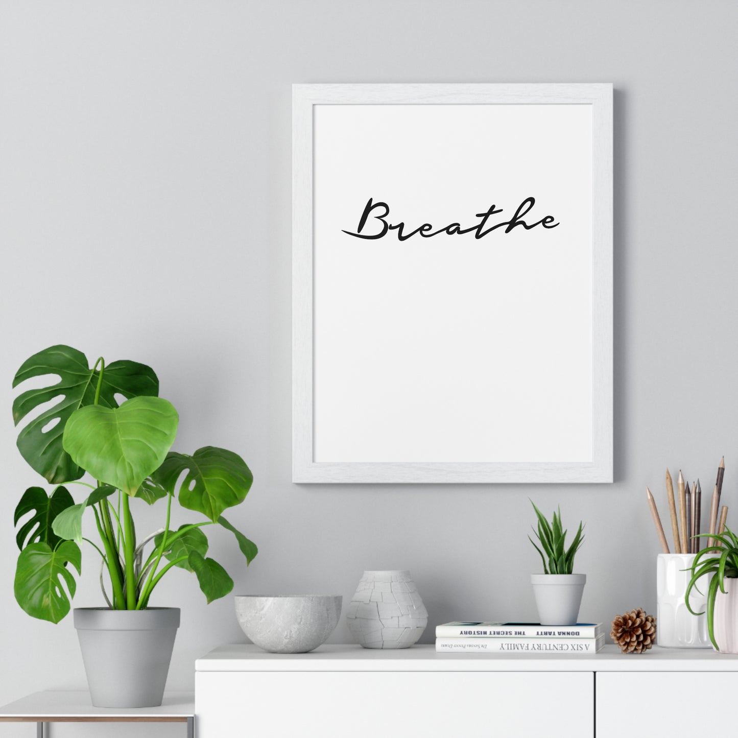 Vertical Framed Poster