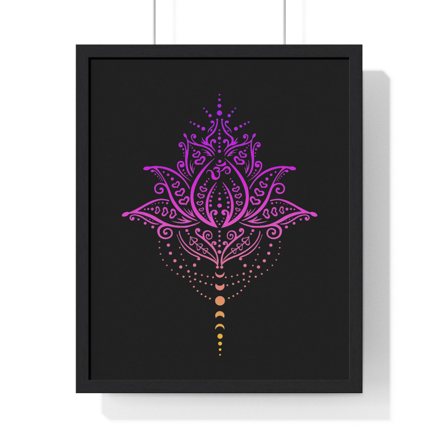 Vertical Framed Poster