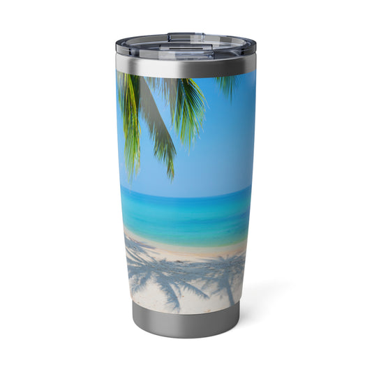 MEER STRAND PALMEN • Thermo-Reisebecher XL • 590 ml • Tumbler Vagabond