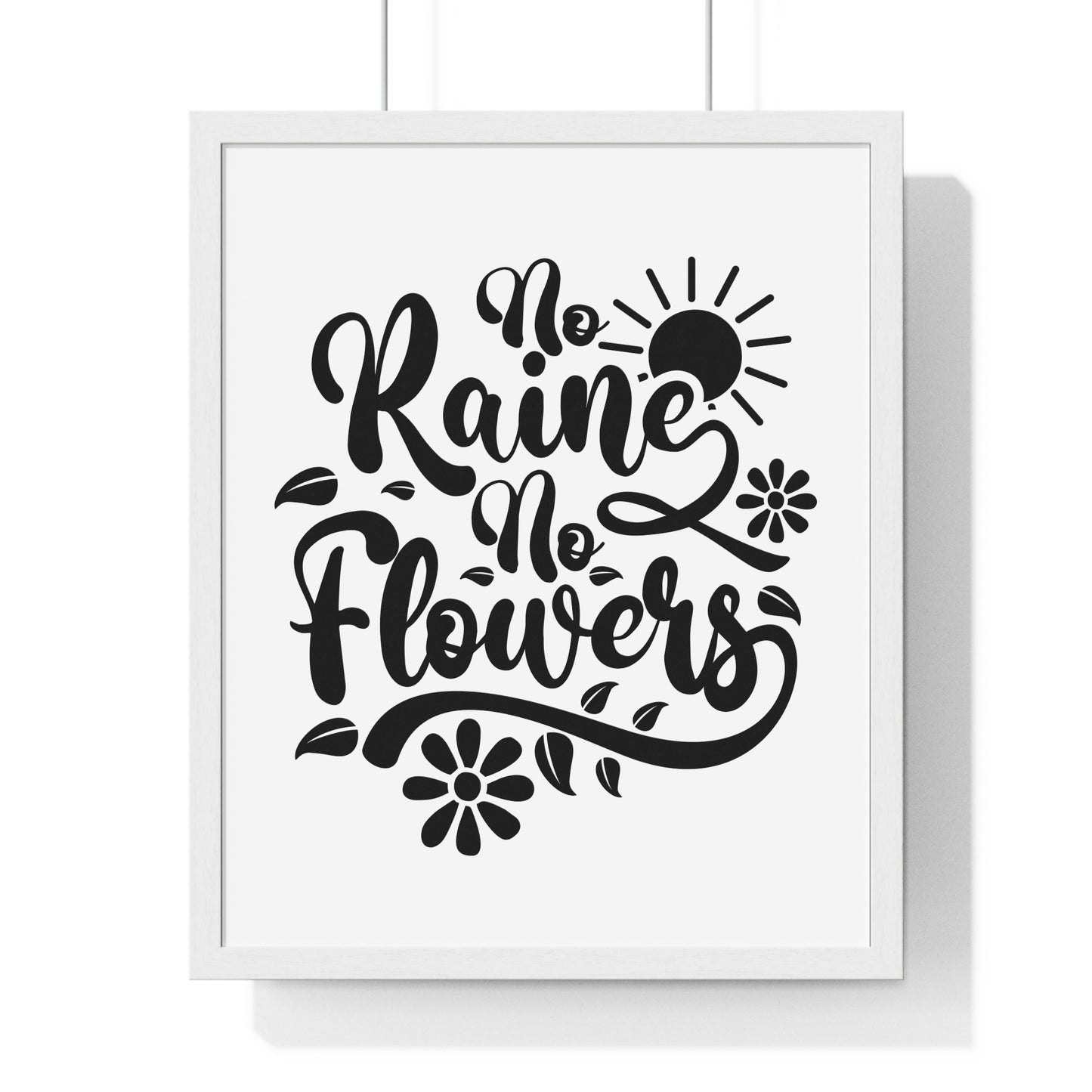 Vertical Framed Poster