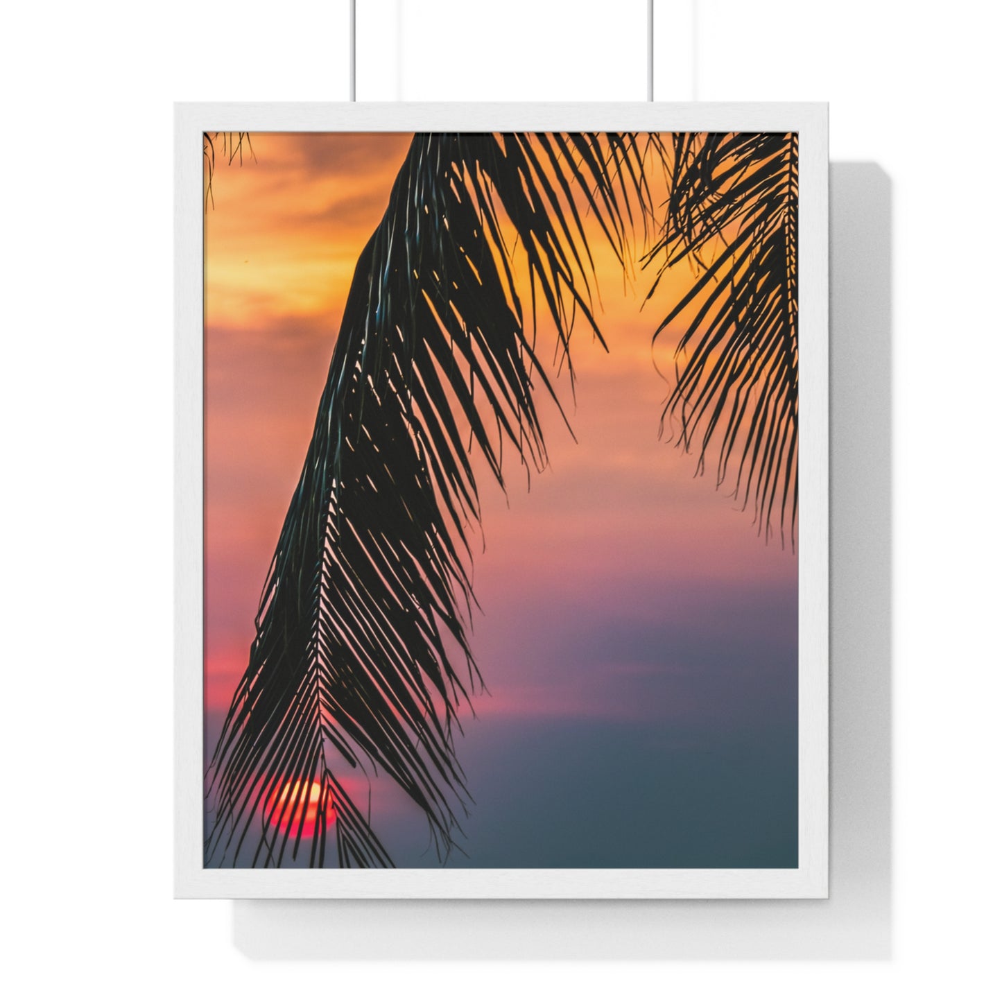 Vertical Framed Poster  • Urlaubsmotiv