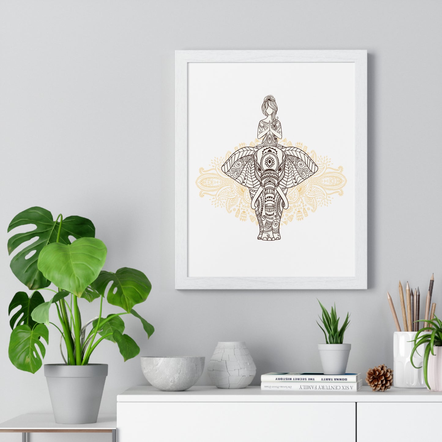 Vertical Framed Poster