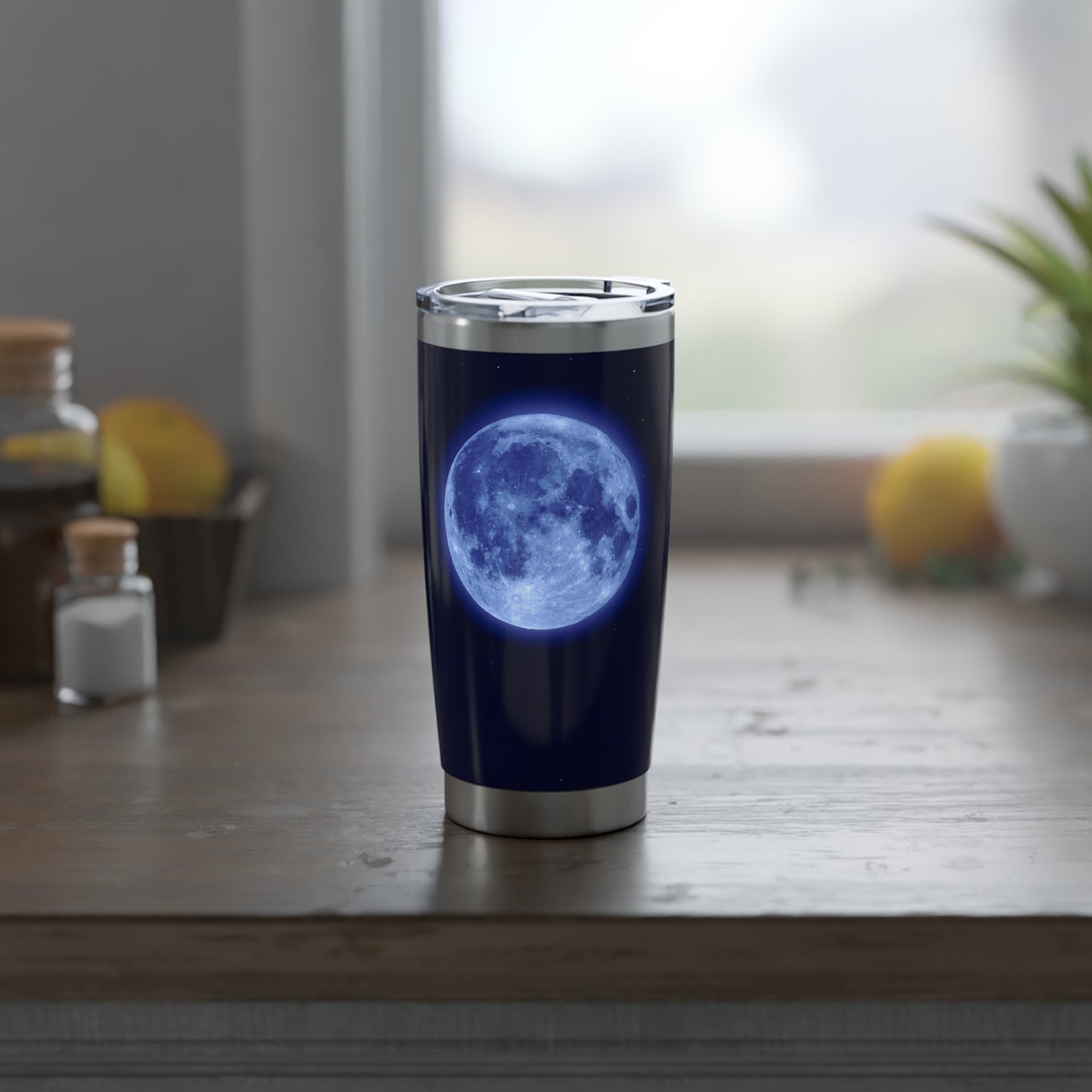 MOND MOTIV ÄSTHETISCH • Thermo-Reisebecher XL • 590 ml • Tumbler Vagabond