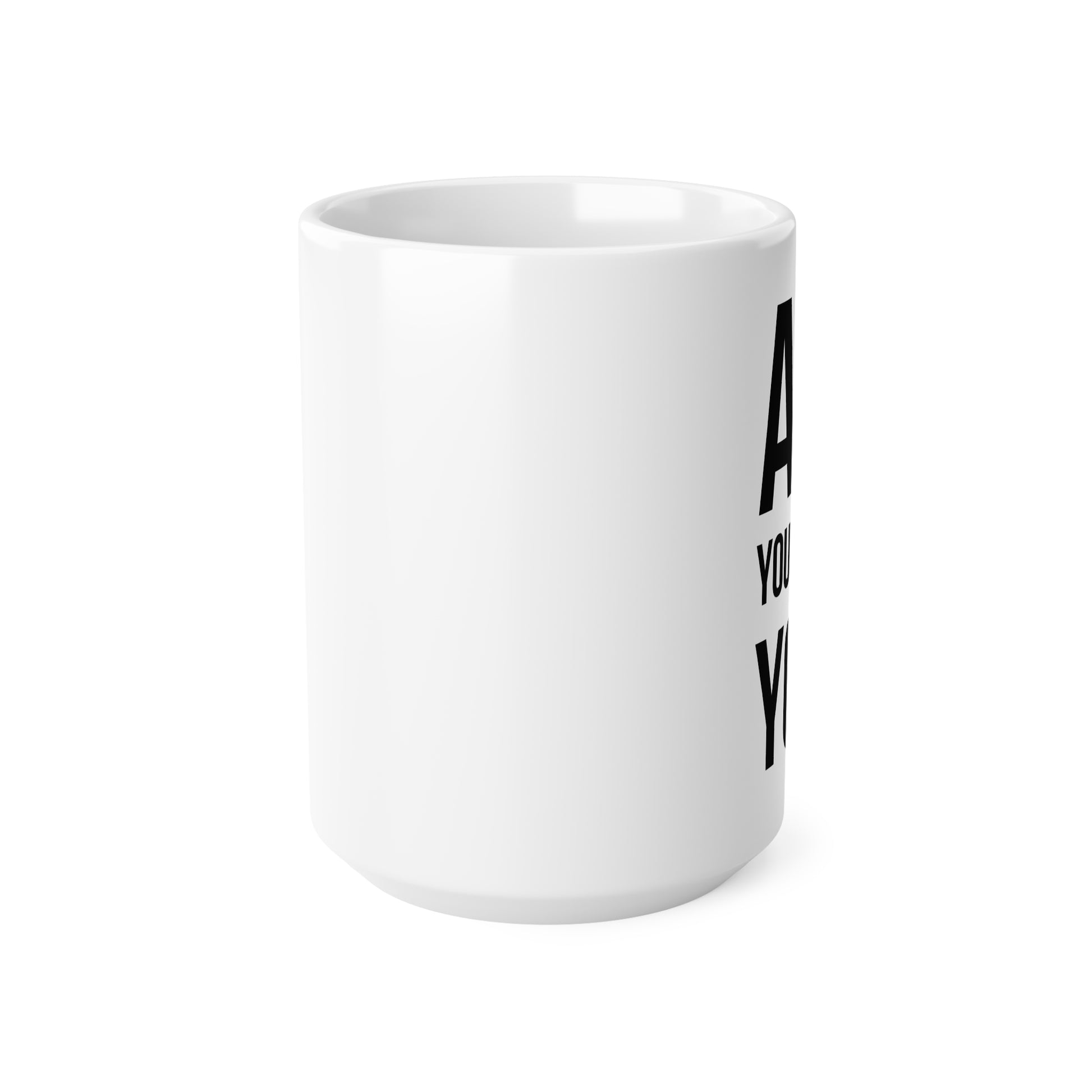 ALL YOU NEED IS YOGA • Yogaliebhaber Geschenkidee mit Spruch • 440ml XXL Kaffeebecher - YOGA SANTA