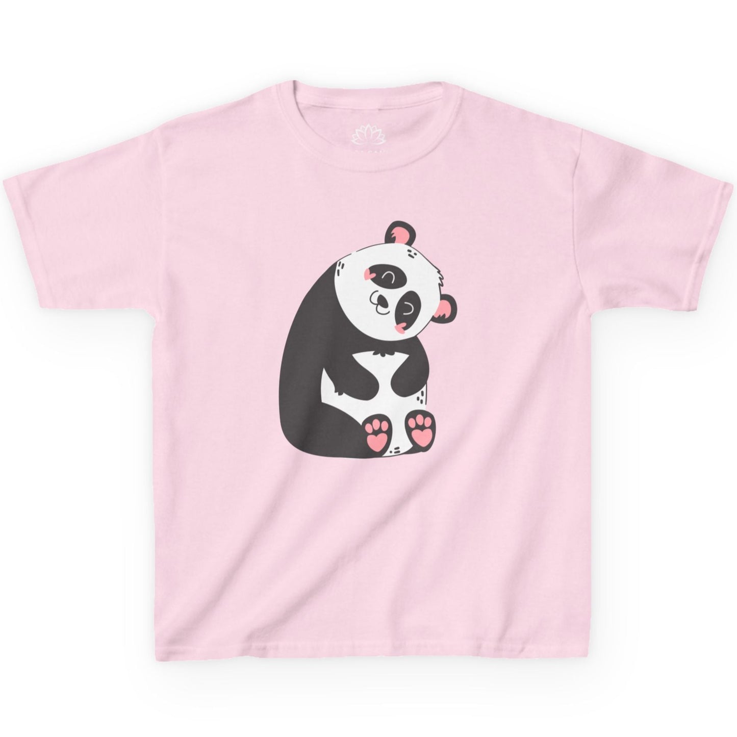 PANDA NIEDLICH SÜß COMIC ZEICHNUNG • Oversize Kinder T-Shirt Mädchen Jungen • BIO Baumwolle 🌿