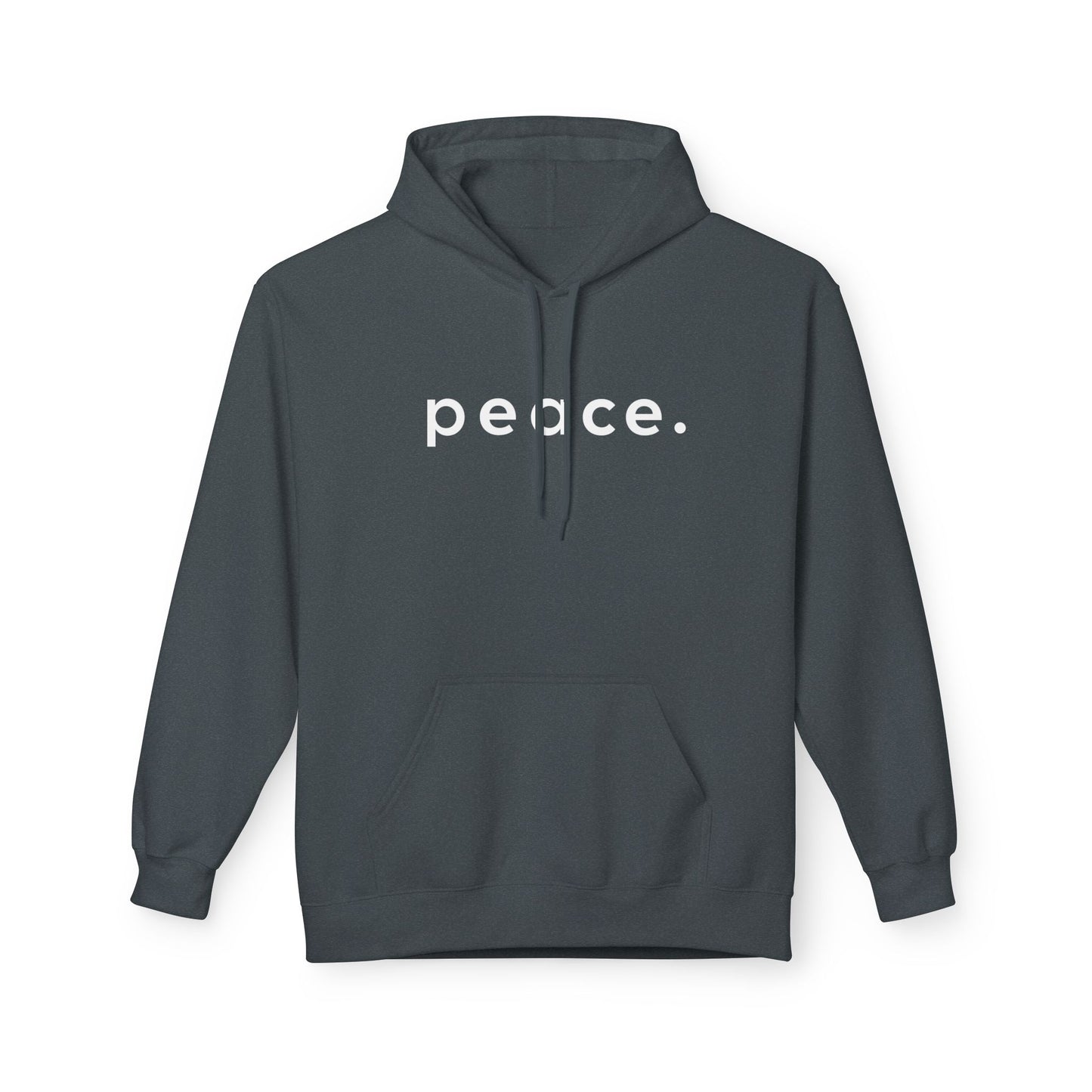 PEACE SCHRIFTZUG FRIEDENSBOTSCHAFT • BOHO Yoga Fitness Outfit • Kuschelweicher Hoodie für Damen & Herren • Baumwolle 🌿