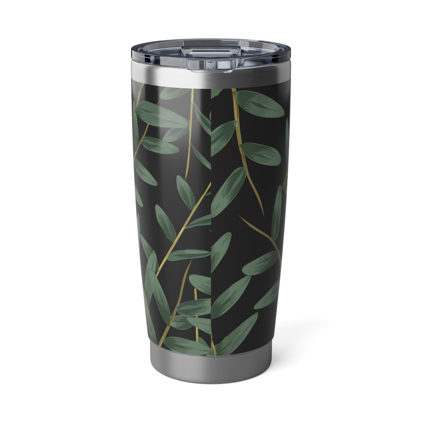 DSCHUNGEL MUSTER PFLANZENBLÄTTER FARN • Thermo-Reisebecher XL • 590 ml • Tumbler Vagabond