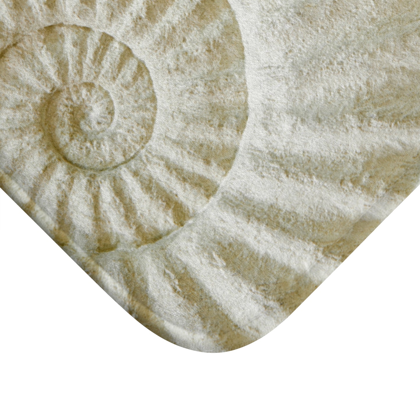 SCHNECKENMUSCHEL SPIRALE • Badvorleger / Fussmatte / Badteppich EXTRA Weich • 43 x 61 cm & 53 x 86 cm
