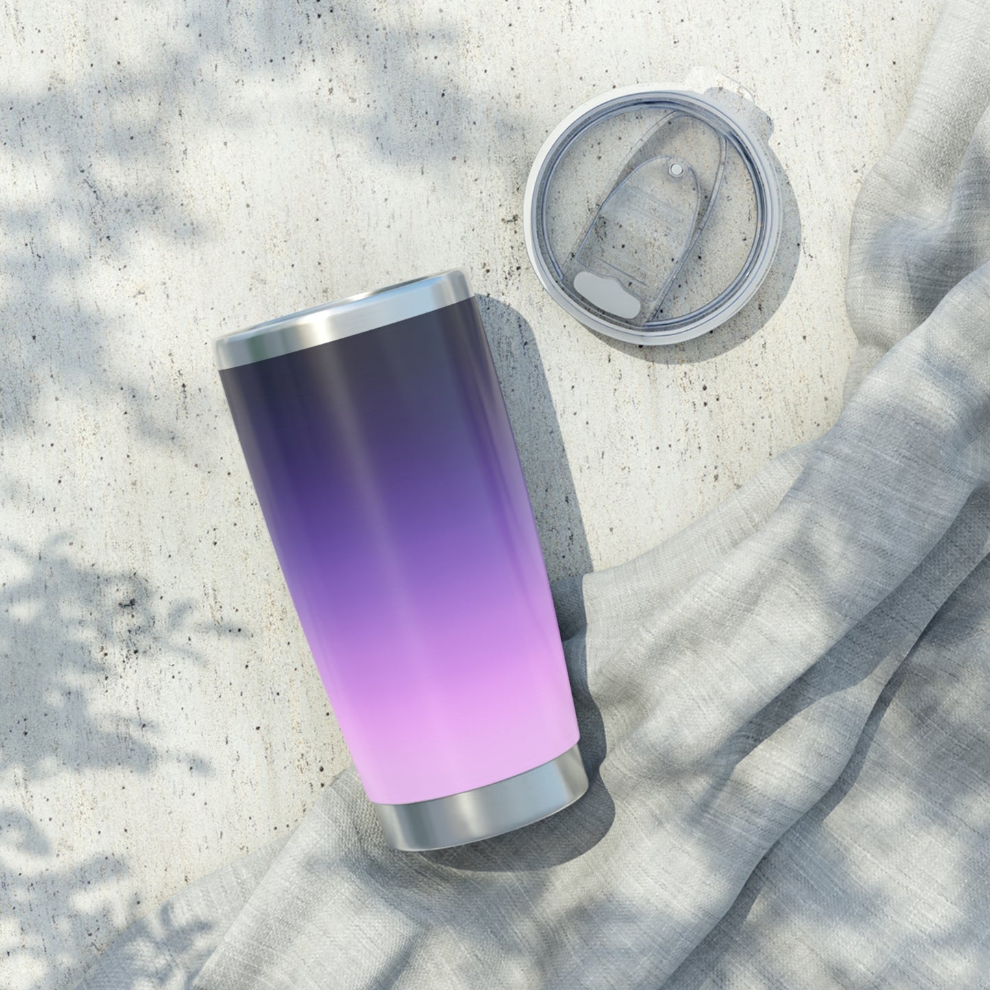 LILA VIOLET FLIEDER FARBÜBERGANG • Thermo-Reisebecher XL • 590 ml • Tumbler Vagabond