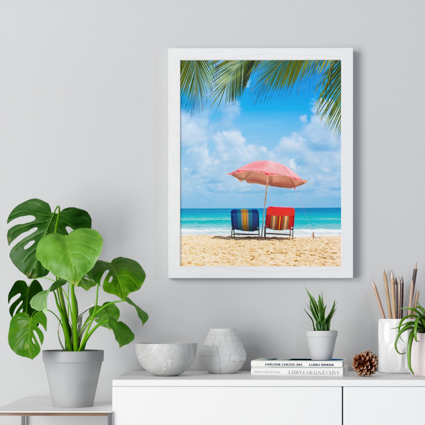 Vertical Framed Poster  • Urlaubsmotiv