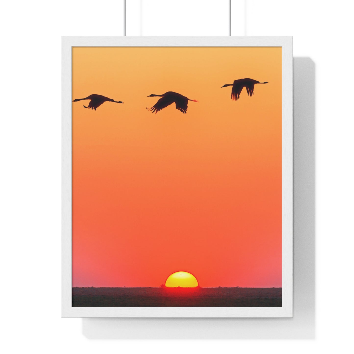 Vertical Framed Poster • Urlaubsmotiv
