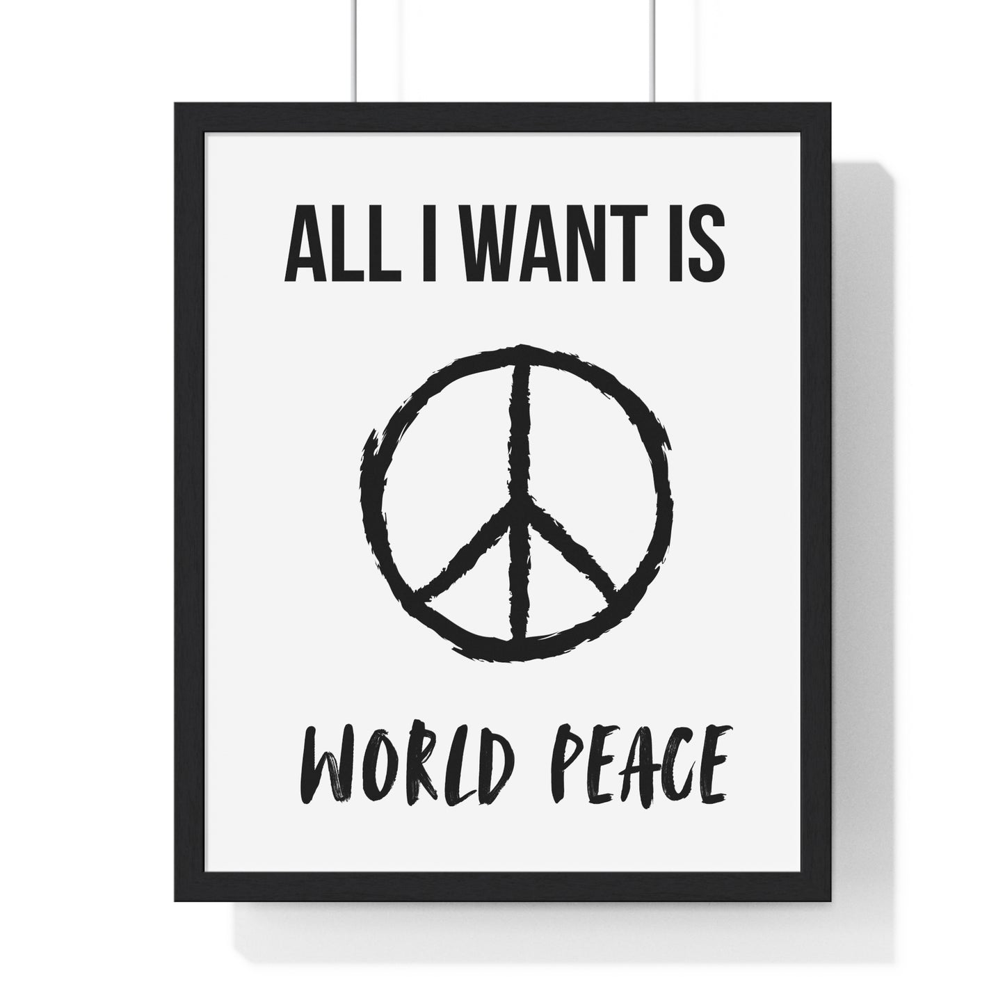 Vertical Framed Poster