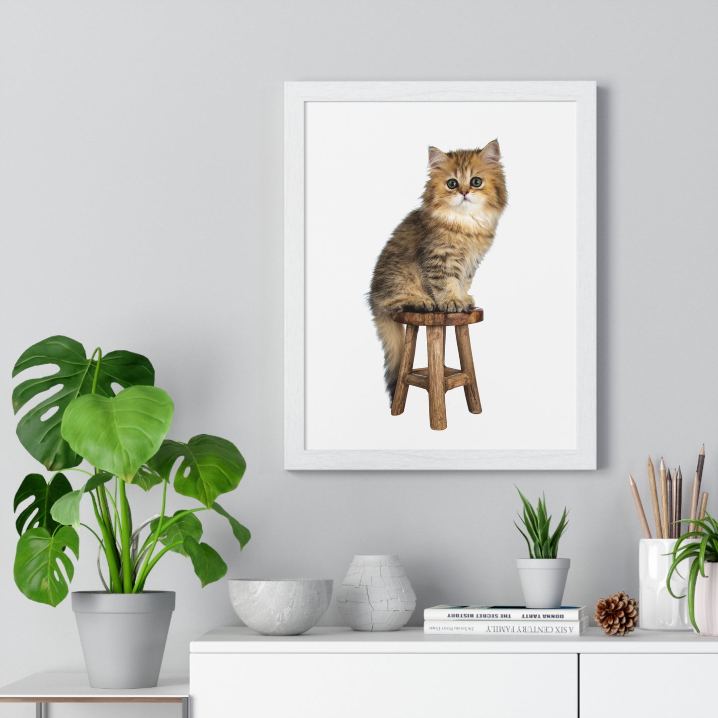 Vertical Framed Poster