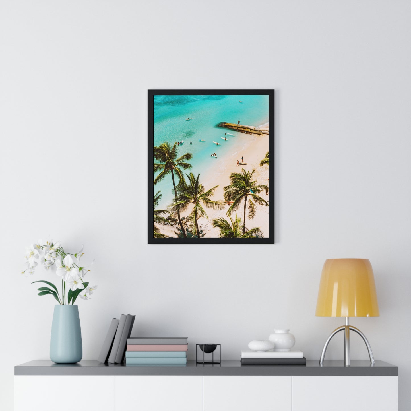 Vertical Framed Poster  • Urlaubsmotiv