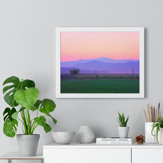 Horizontal Framed Poster • Urlaubsmotiv