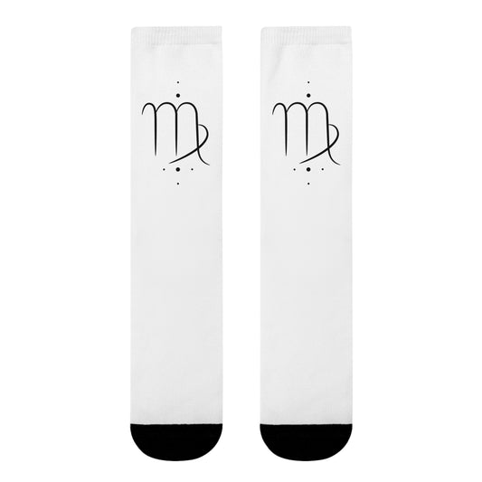 SKORPION STERNZEICHEN Sternenbild Tierkreiszeichen • Spirituelle Socken Weiß mit Motiv • Geburtstagsgeschenkidee